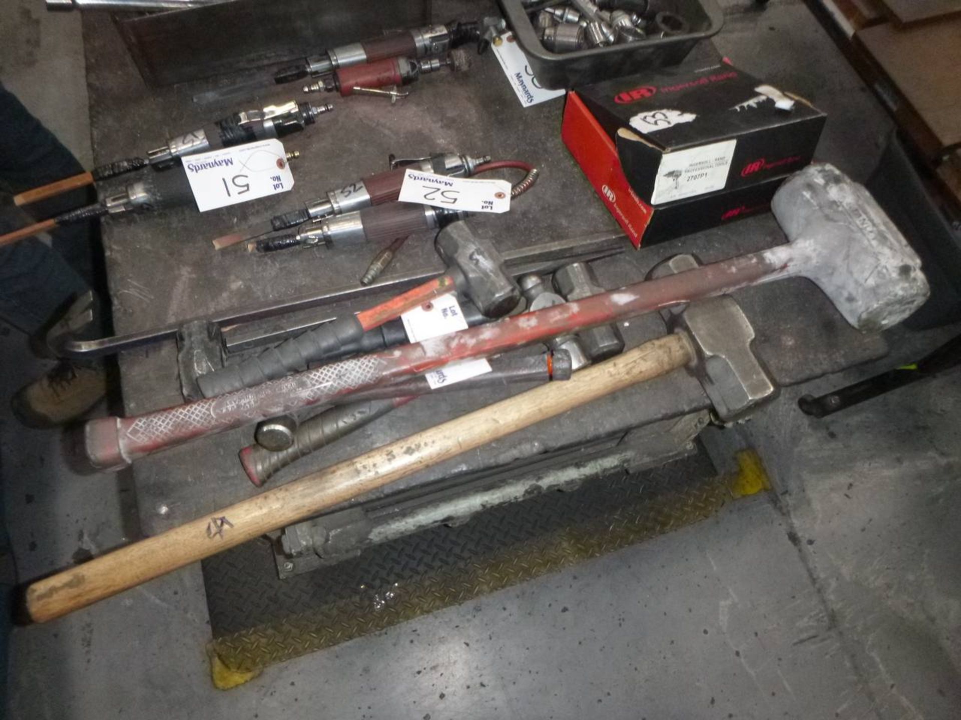 Lot of hammers