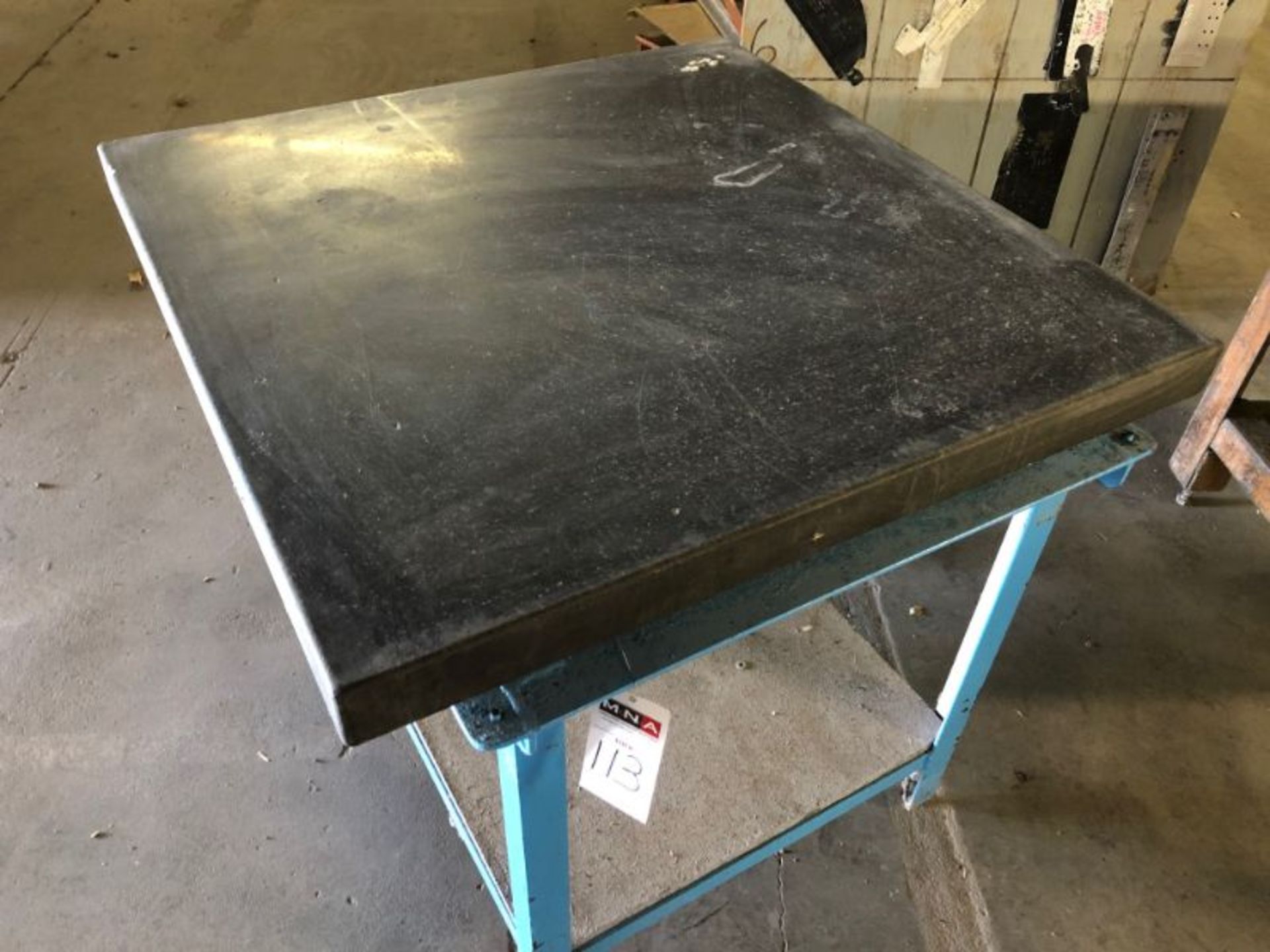 5" x 36" x 36" Granite Surface Plate with stand