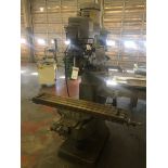Bridgeport Model Series I Vertical Milling Machine, S/N BR259814, (1998); with 9" x 42" Power Feed