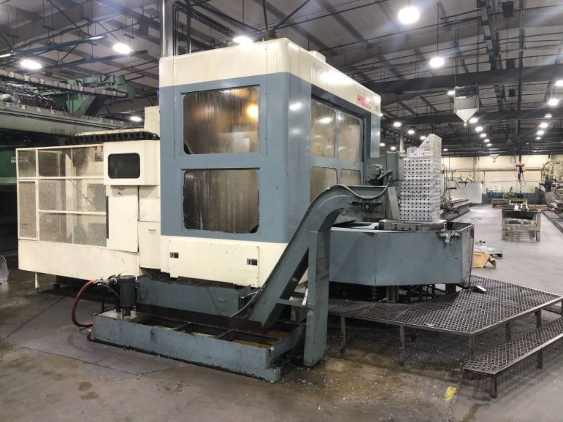 Niigata Model HN80C 4-Axis CNC Horizontal Machining Center, S/N 46250036, (1995); 60" X-, 48" Y-, - Image 5 of 11