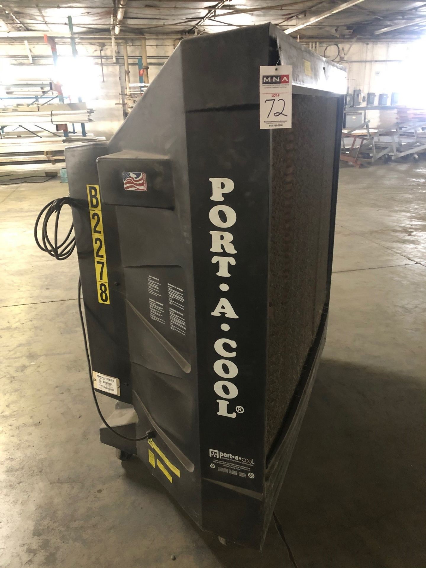 Port-A-Cool Model PAC2K36HPVS Fan, S/N 166929-08 - Image 2 of 2