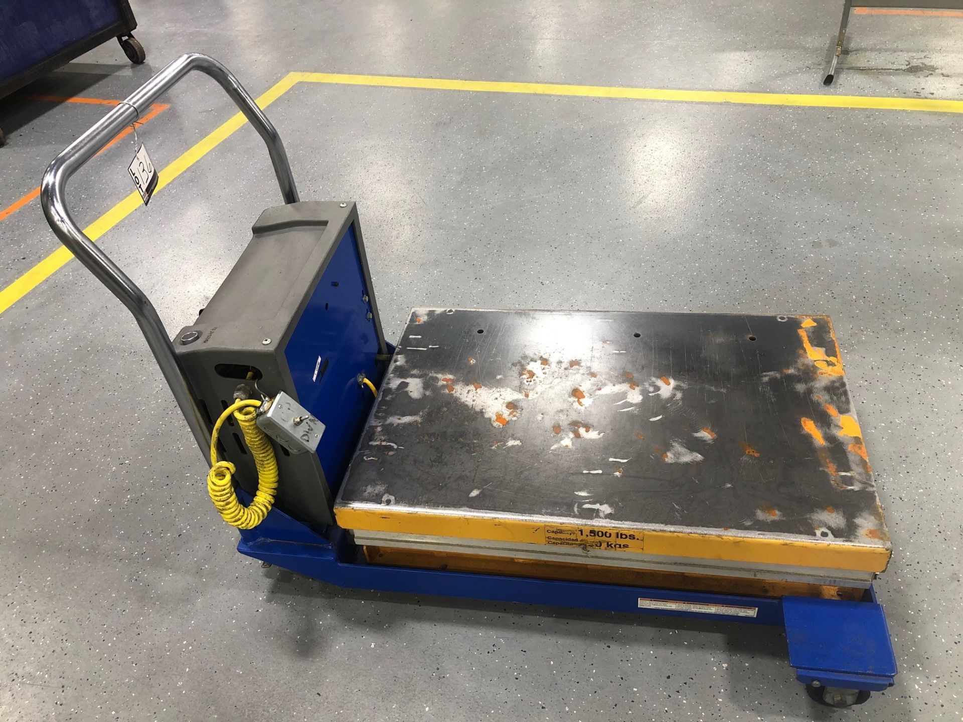 Vestil Lift Table, 1,500 lbs.