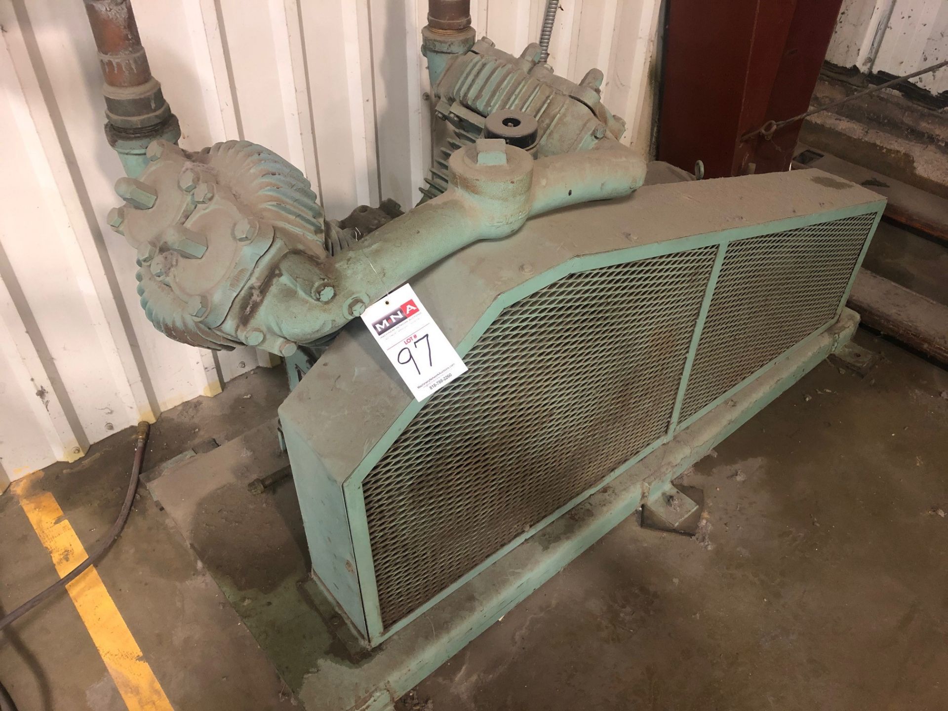 Gardner Denver Vacuum Pump, Model AVSIUB, S/N C9G9999 - Image 2 of 3