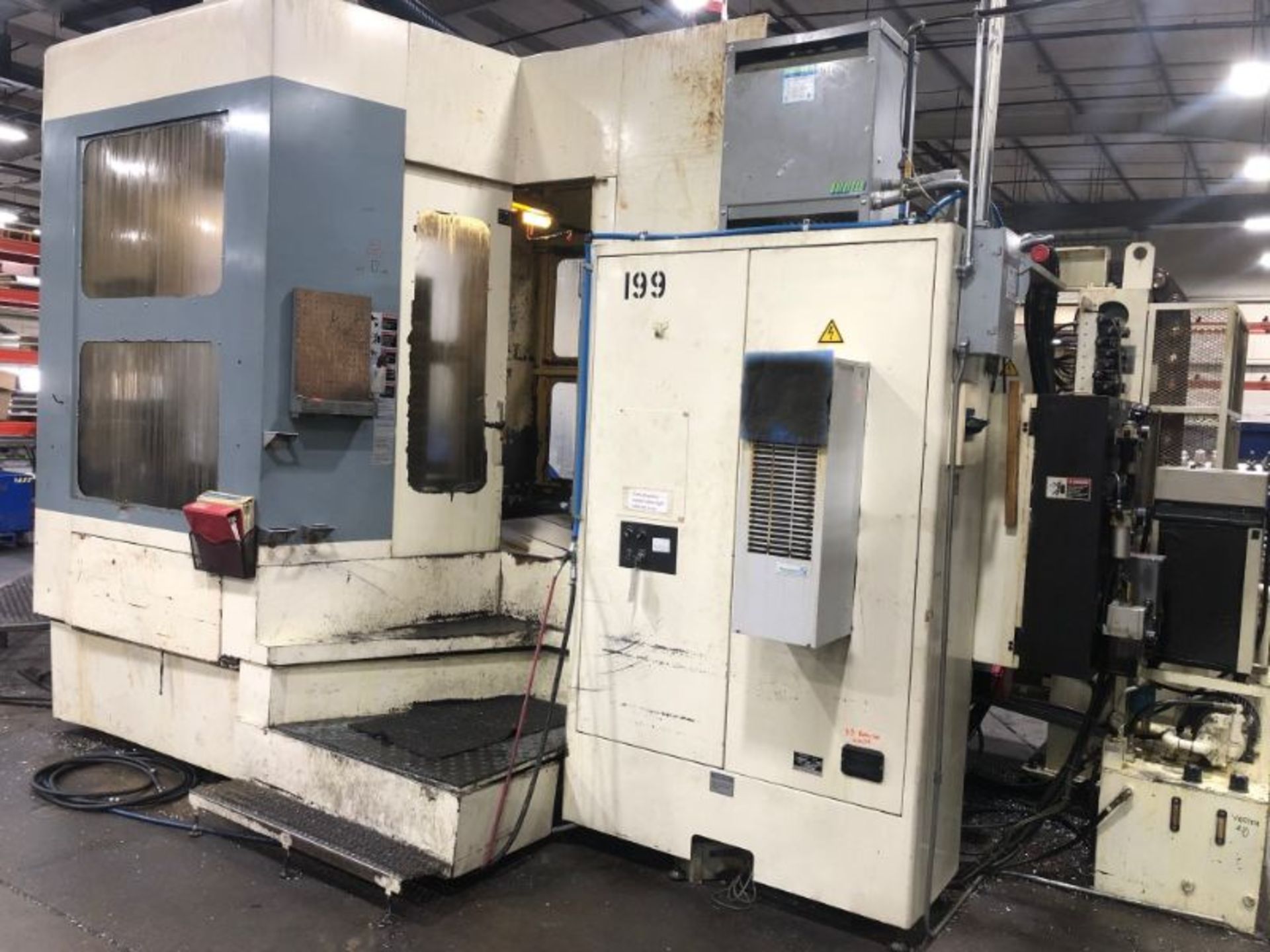 Niigata Model HN80C 4-Axis CNC Horizontal Machining Center, S/N 46250036, (1995); 60" X-, 48" Y-, - Image 6 of 11