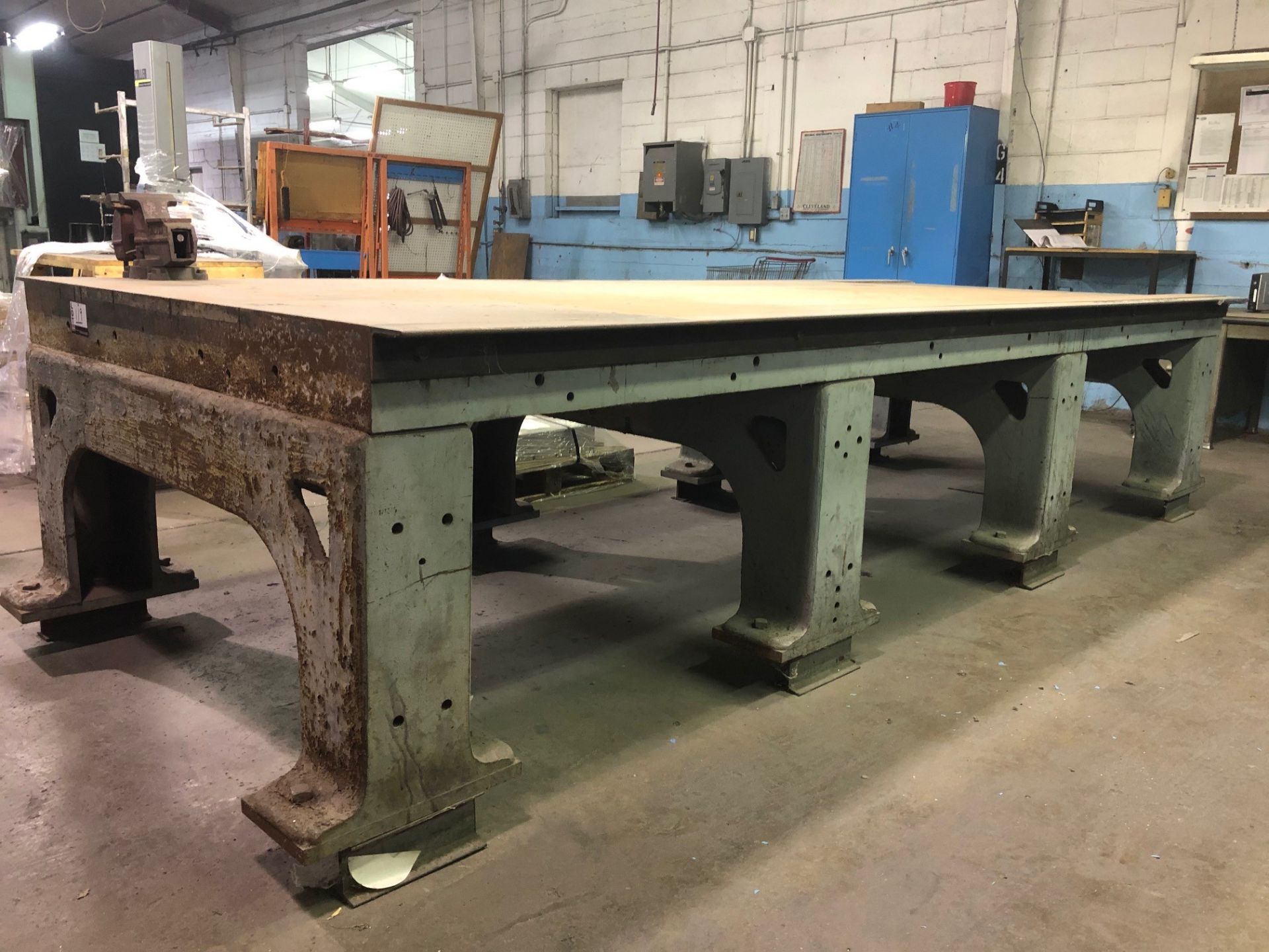 65.5" x 150" Steel Layout Table - Image 2 of 3