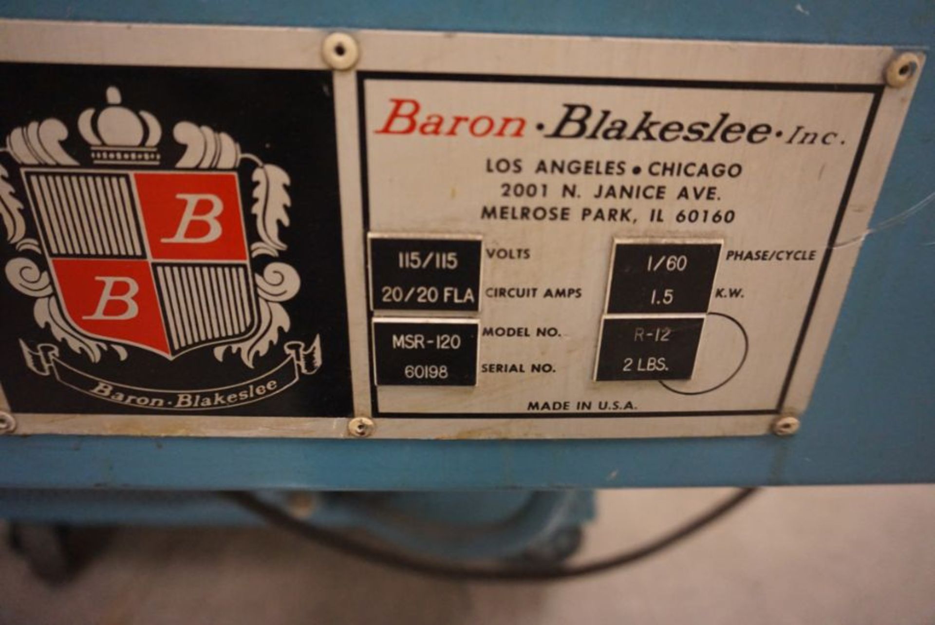 Baron-Blakeslee Ultrasonic Cleaner - Image 4 of 4