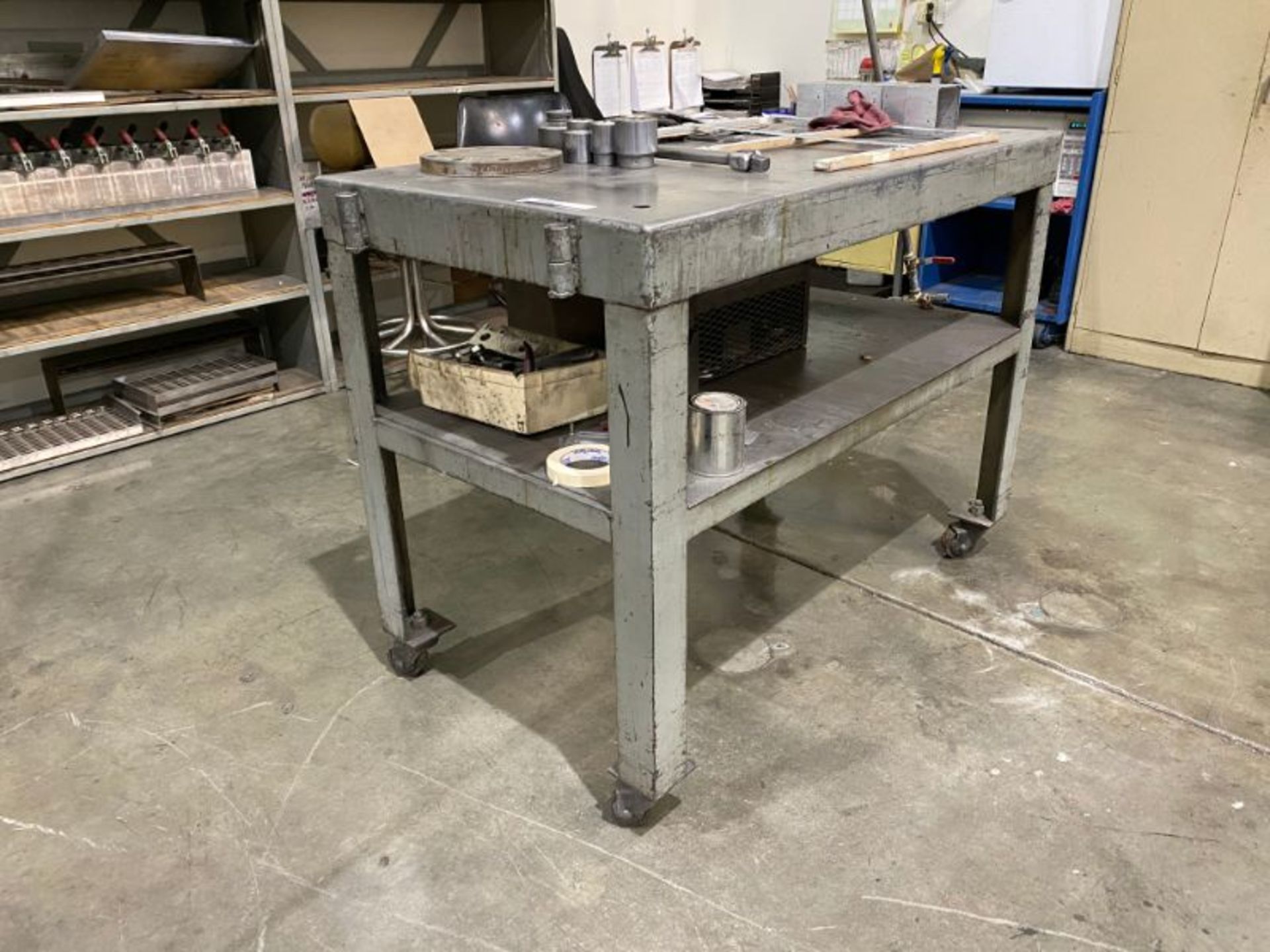 Heavy Duty Table with Casters - Image 2 of 3