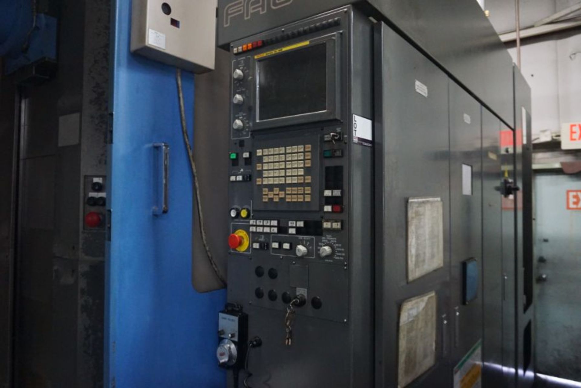 Toyoda FA-800 4-Axis HMC, Fanuc 16Mi Control, 43.3” x 45.3” x 45.3” Travels, +15/ -110 A, 360 Deg. - Image 4 of 7