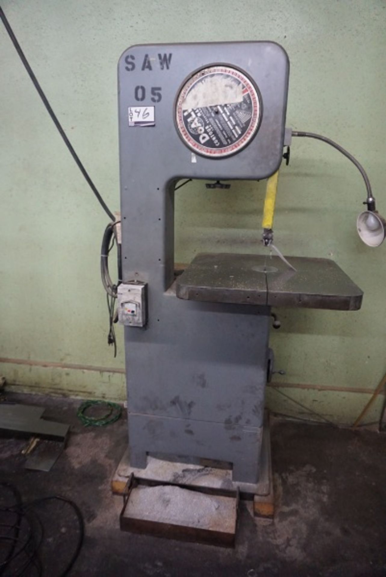 DoAll Vertical Band Saw