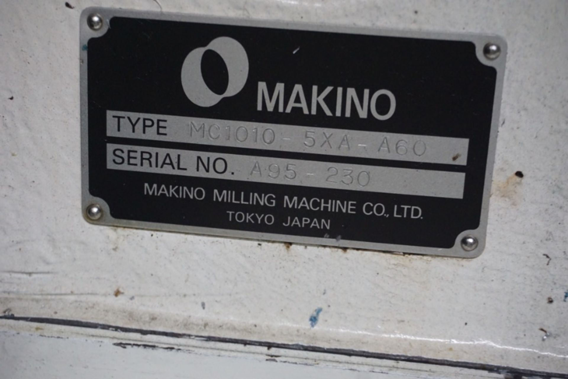 Makino MC1010-5X 5-Axis HMC, Fanuc 16 Pro 3 Control, 39.7” x 41.3” x 41.3” Travels, +20 / -100 A, - Image 8 of 8