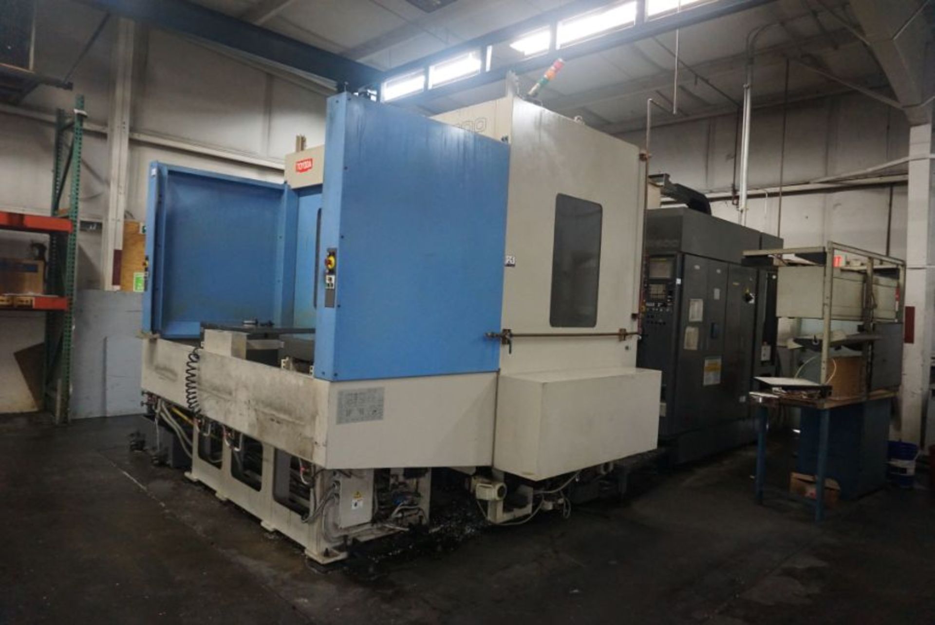 Toyoda FA-800 4-Axis HMC, Fanuc 16Mi Control, 43.3” x 45.3” x 45.3” Travels, +15/ -110 A, 360 Deg. - Image 2 of 7