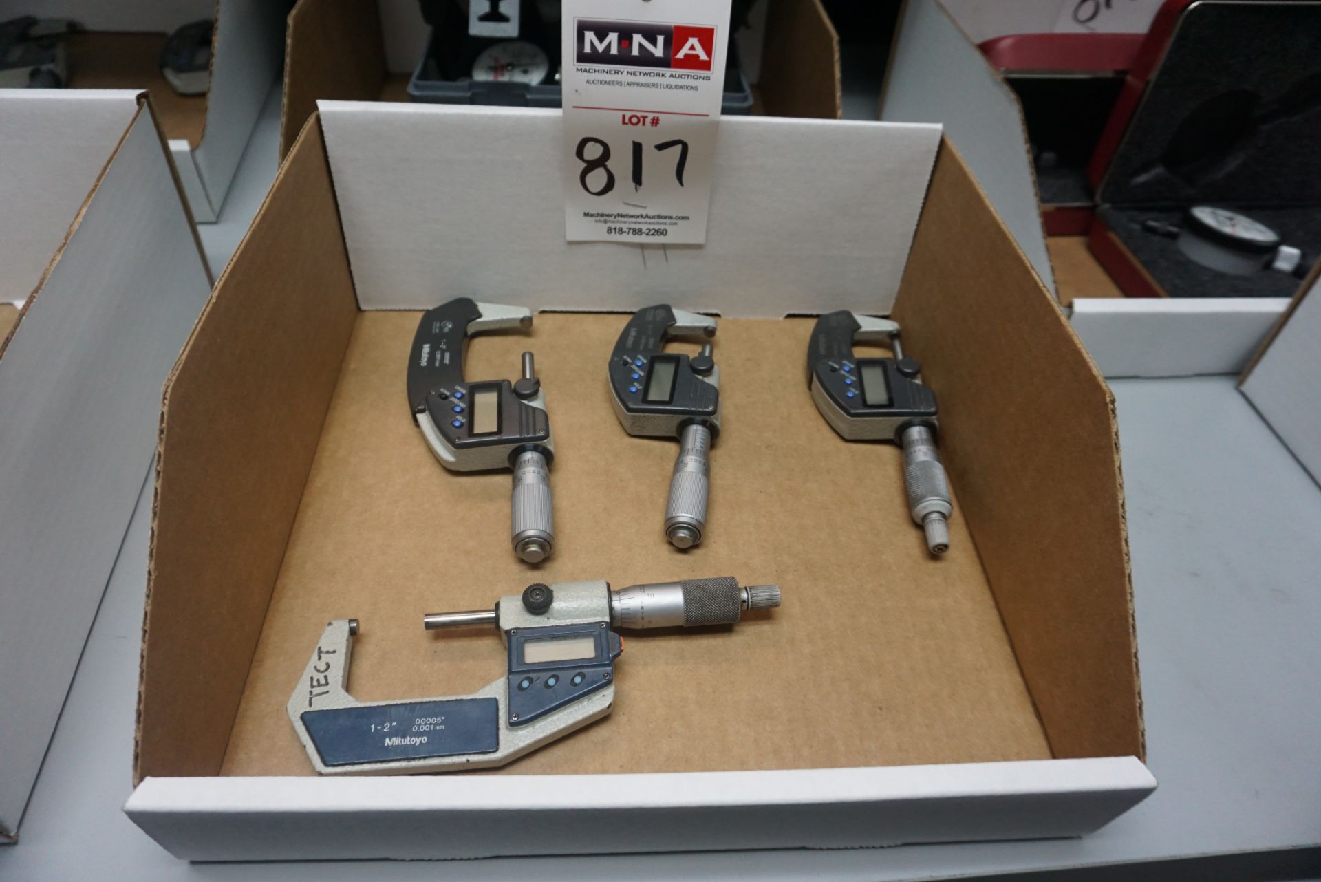 Mitutoyo 1" - 2" Digital Micrometers