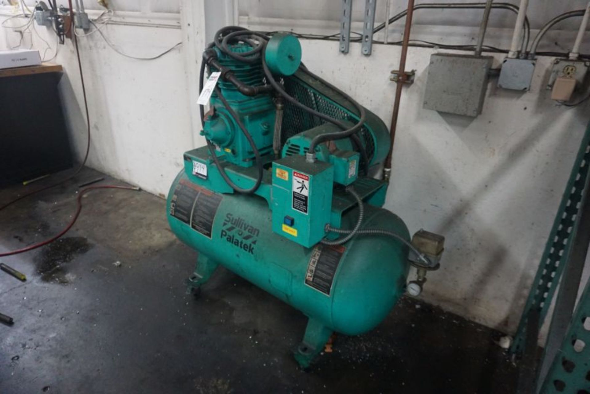 Sullivan Palatek Air Compressor m/n sp705 s/n 5-104-d09 - Image 4 of 4