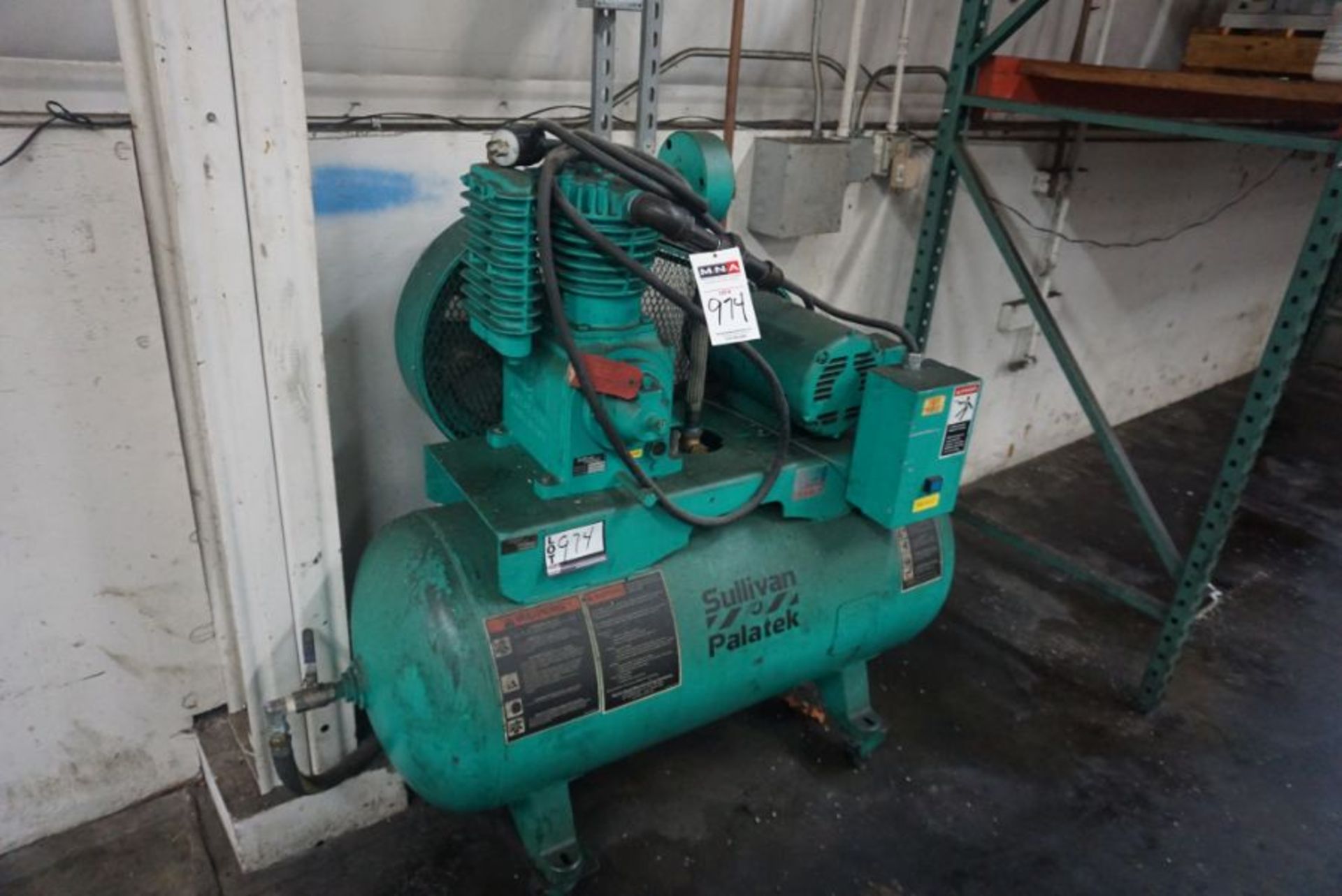 Sullivan Palatek Air Compressor m/n sp705 s/n 5-104-d09 - Image 2 of 4