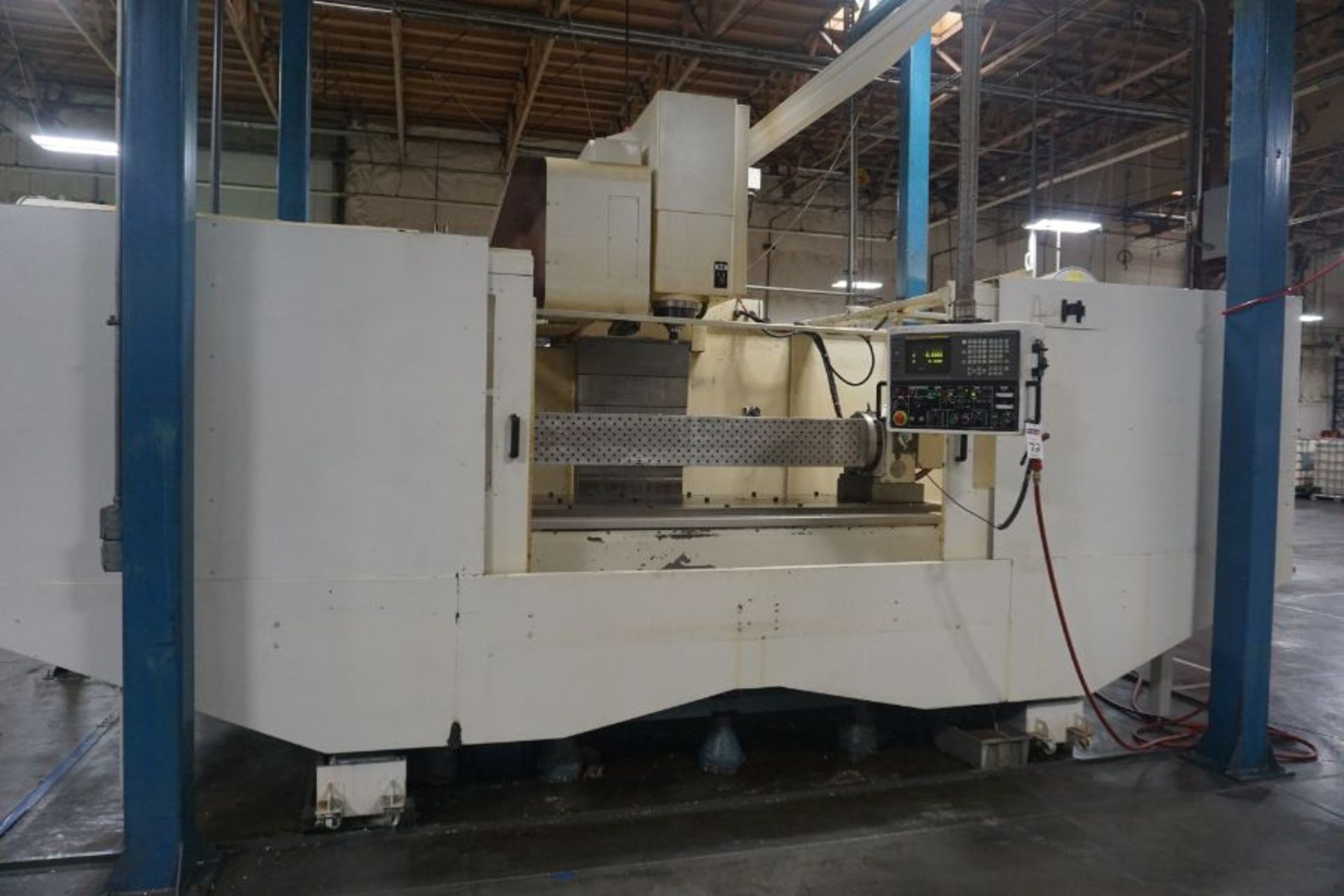 Kasuga Quantum Q-2000V 4-Axis VMC, Fanuc 18M Control, 80” x 35” x 32” Travels, 50 Taper, 30 ATC,