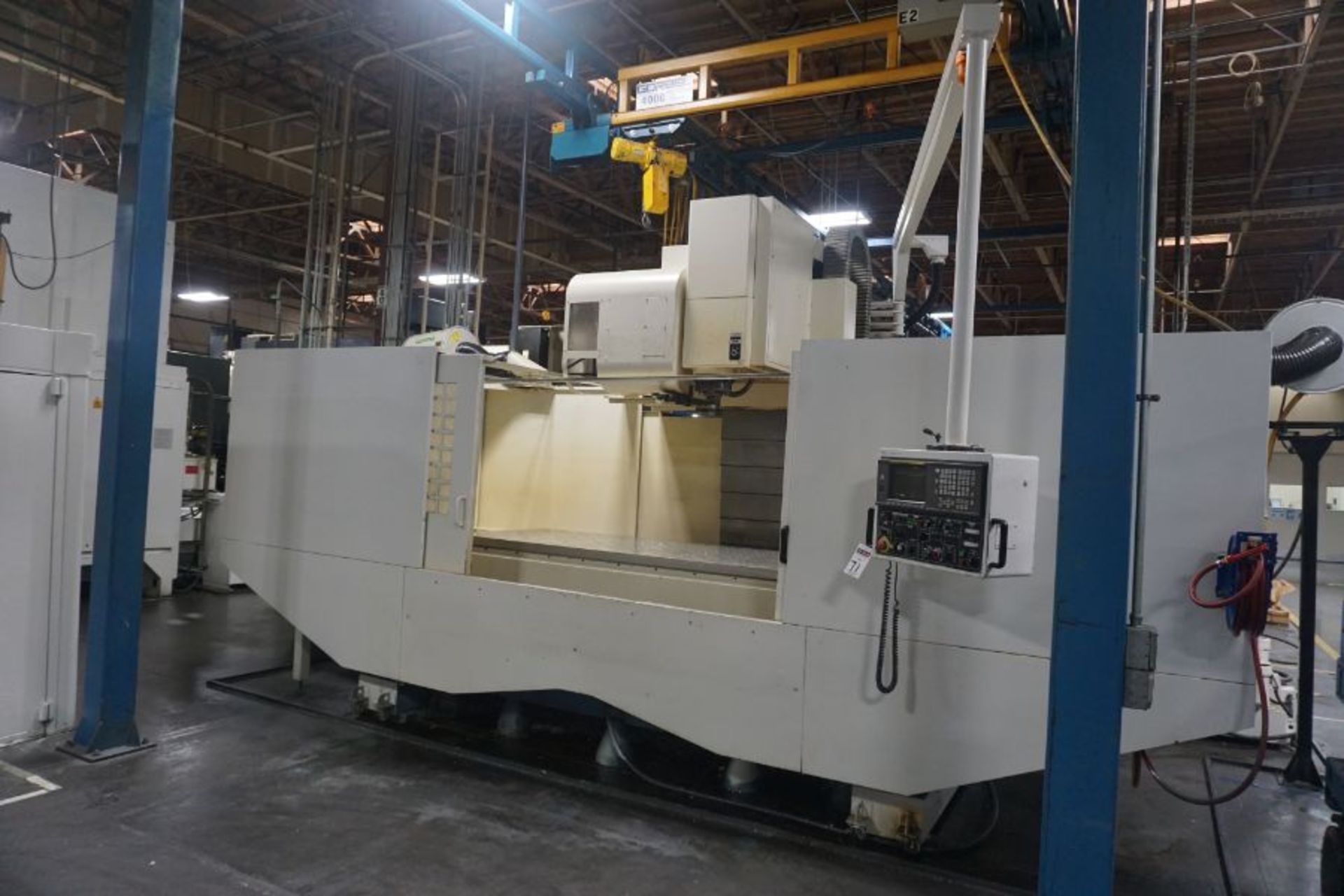 Kasuga Quantum Q-2000V, Fanuc 18M Control, 80” x 35” x 32” Travels, 50 Taper, 30 ATC, 6K RPM, s/n - Image 2 of 7