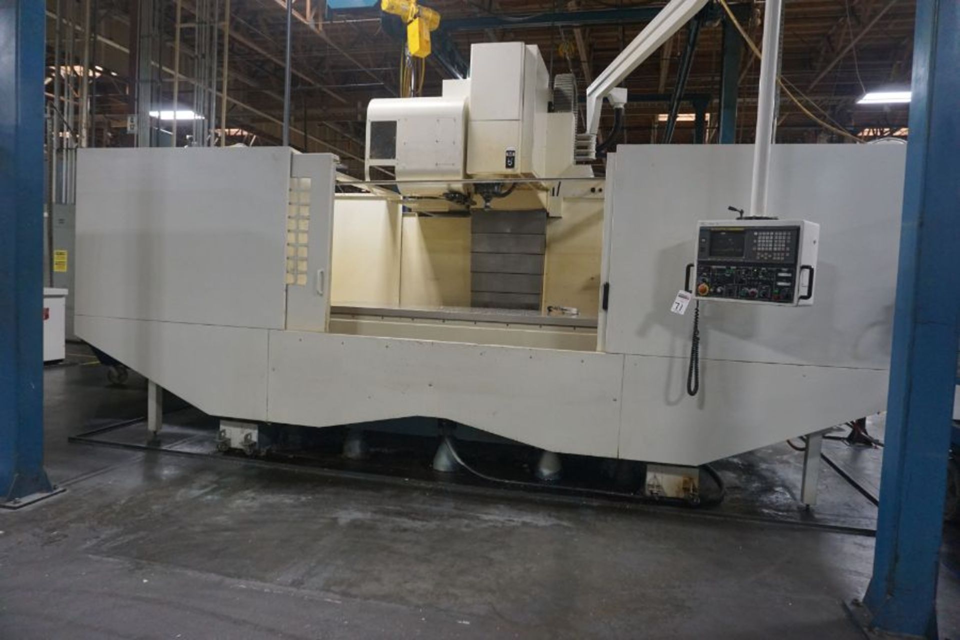 Kasuga Quantum Q-2000V, Fanuc 18M Control, 80” x 35” x 32” Travels, 50 Taper, 30 ATC, 6K RPM, s/n