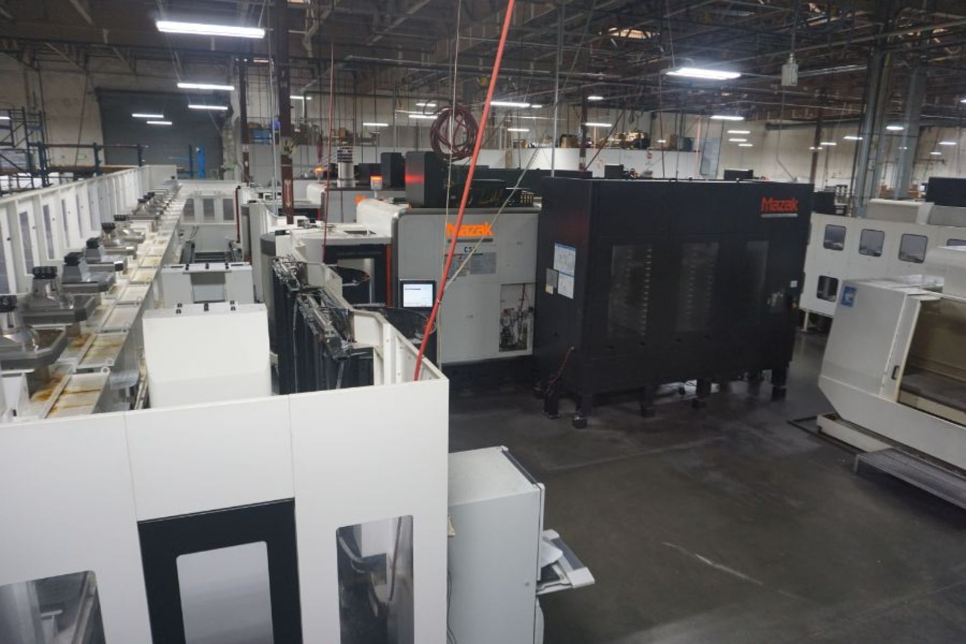 (3) Mazak Variaxis i700 Horizontal Machining Center, 5-Axis F.M.S. Trunnion-Style, Mazatrol Control - Image 3 of 17