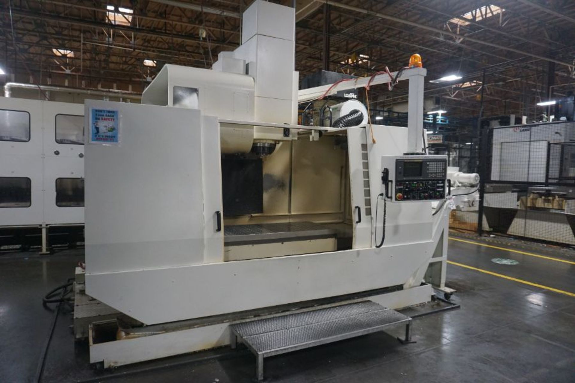 Kasuga Quantum Q1250V, Fanuc 18M Control, 50” x 25” x 24” Travels, 50 Taper, 30 ATC, s/n Q7020077 - Image 3 of 8