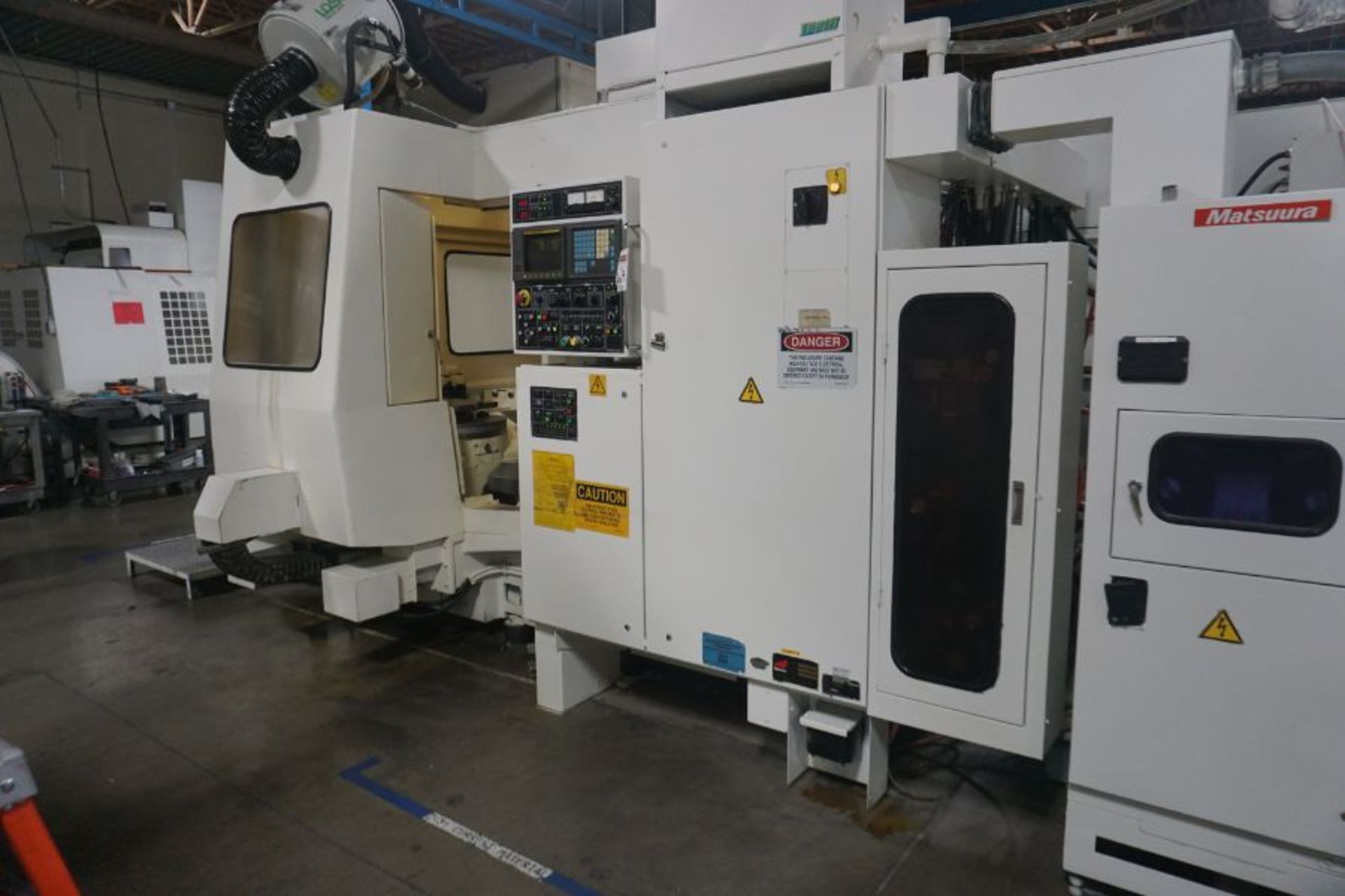 Matsuura MC 700H Fanuc 15-M Control, 29” x 23” x 24” Travels, 50 Taper, 60 ATC, 4K RPM, s/n - Image 2 of 11