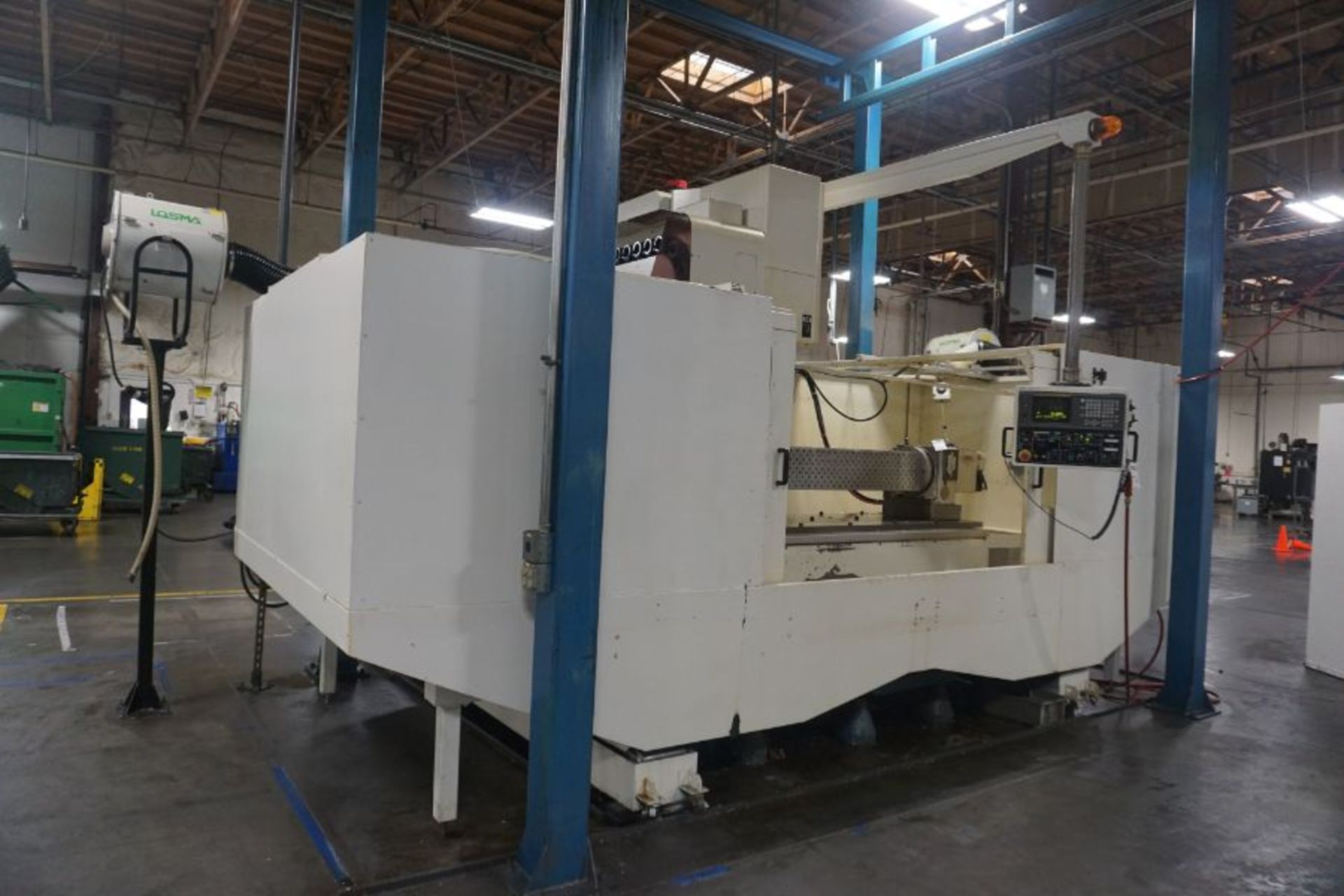 Kasuga Quantum Q-2000V 4-Axis VMC, Fanuc 18M Control, 80” x 35” x 32” Travels, 50 Taper, 30 ATC, - Image 2 of 10