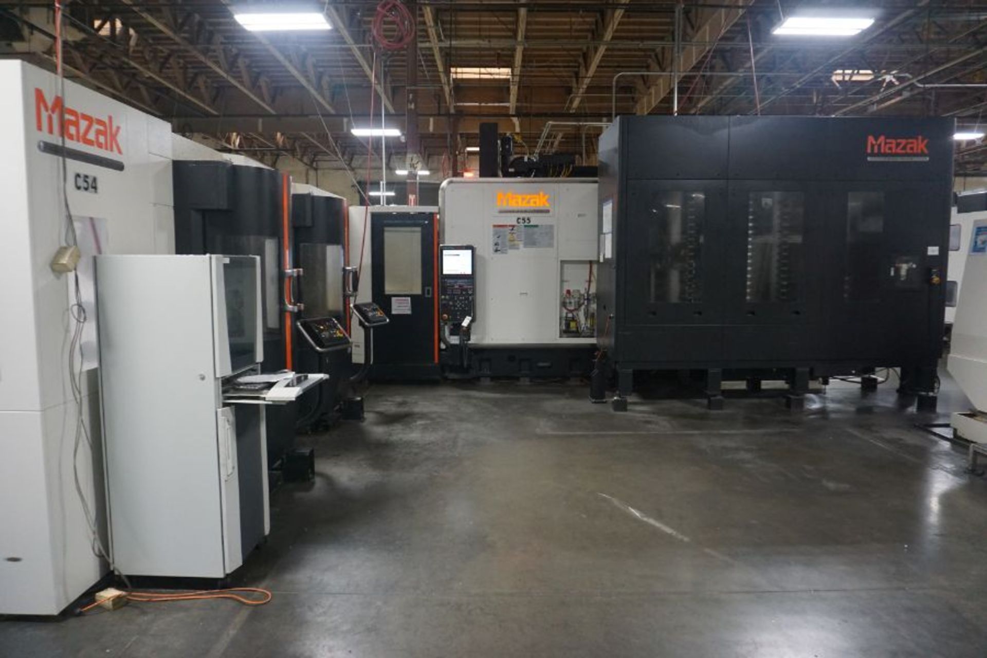 (3) Mazak Variaxis i700 Horizontal Machining Center, 5-Axis F.M.S. Trunnion-Style, Mazatrol Control - Image 2 of 17