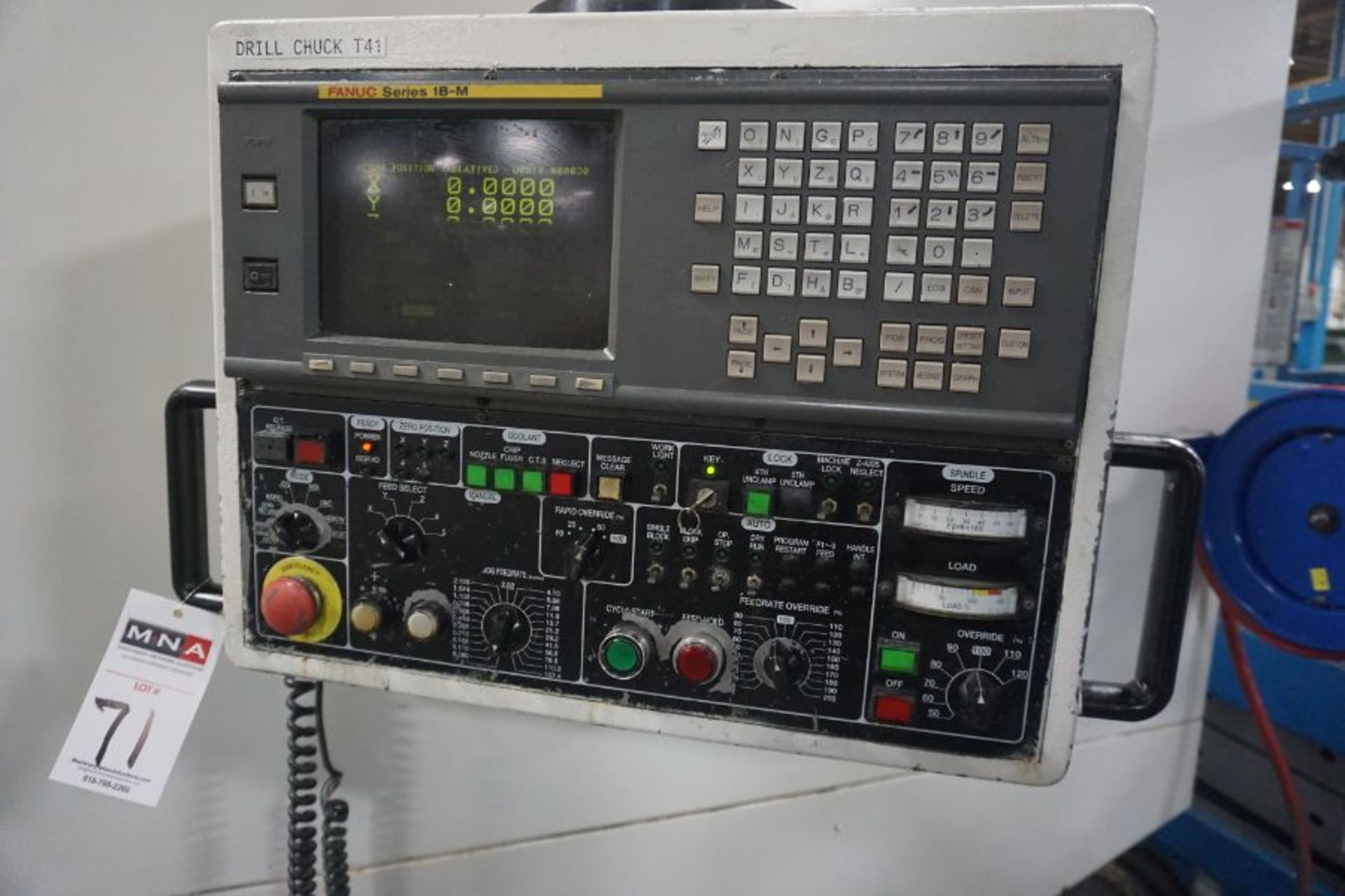 Kasuga Quantum Q-2000V, Fanuc 18M Control, 80” x 35” x 32” Travels, 50 Taper, 30 ATC, 6K RPM, s/n - Image 6 of 7