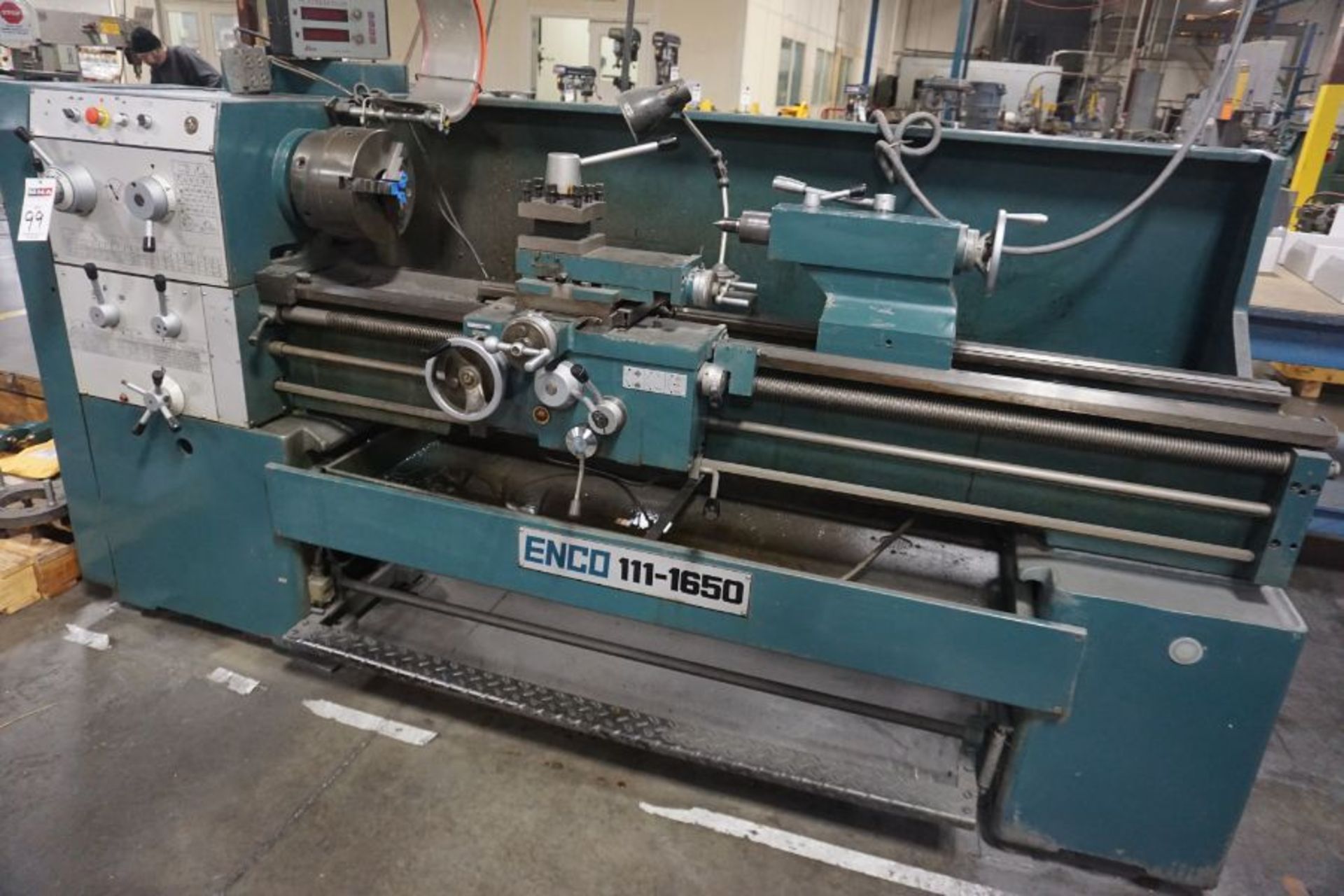 Enco 111-1650 Engine Lathe 16" x 50" Engine Lathe - Image 2 of 3