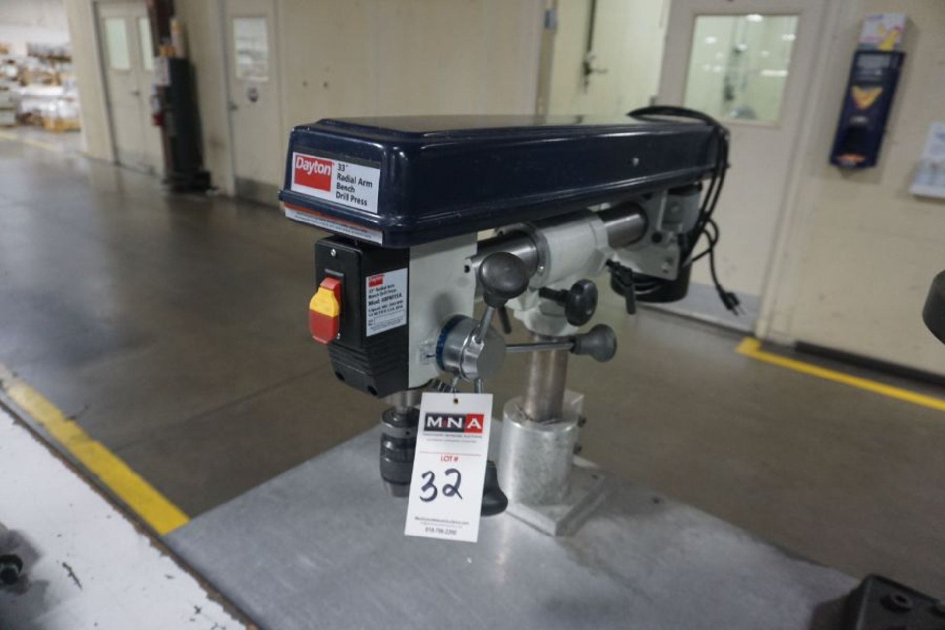 Dayton 33'' Radial Arm Drill Press - Image 3 of 5