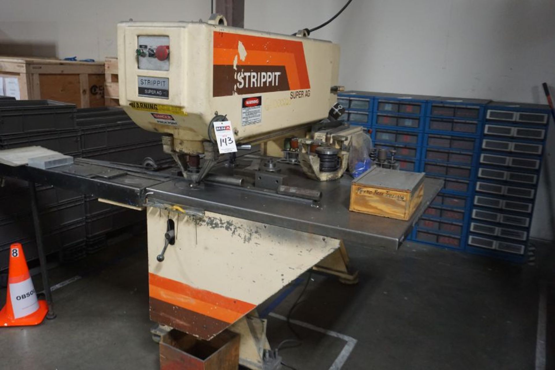 Strippit Super AG 30/30 Punch, Max Thickness 1/4" Mild Steel, s/n 2309103091 - Image 3 of 4