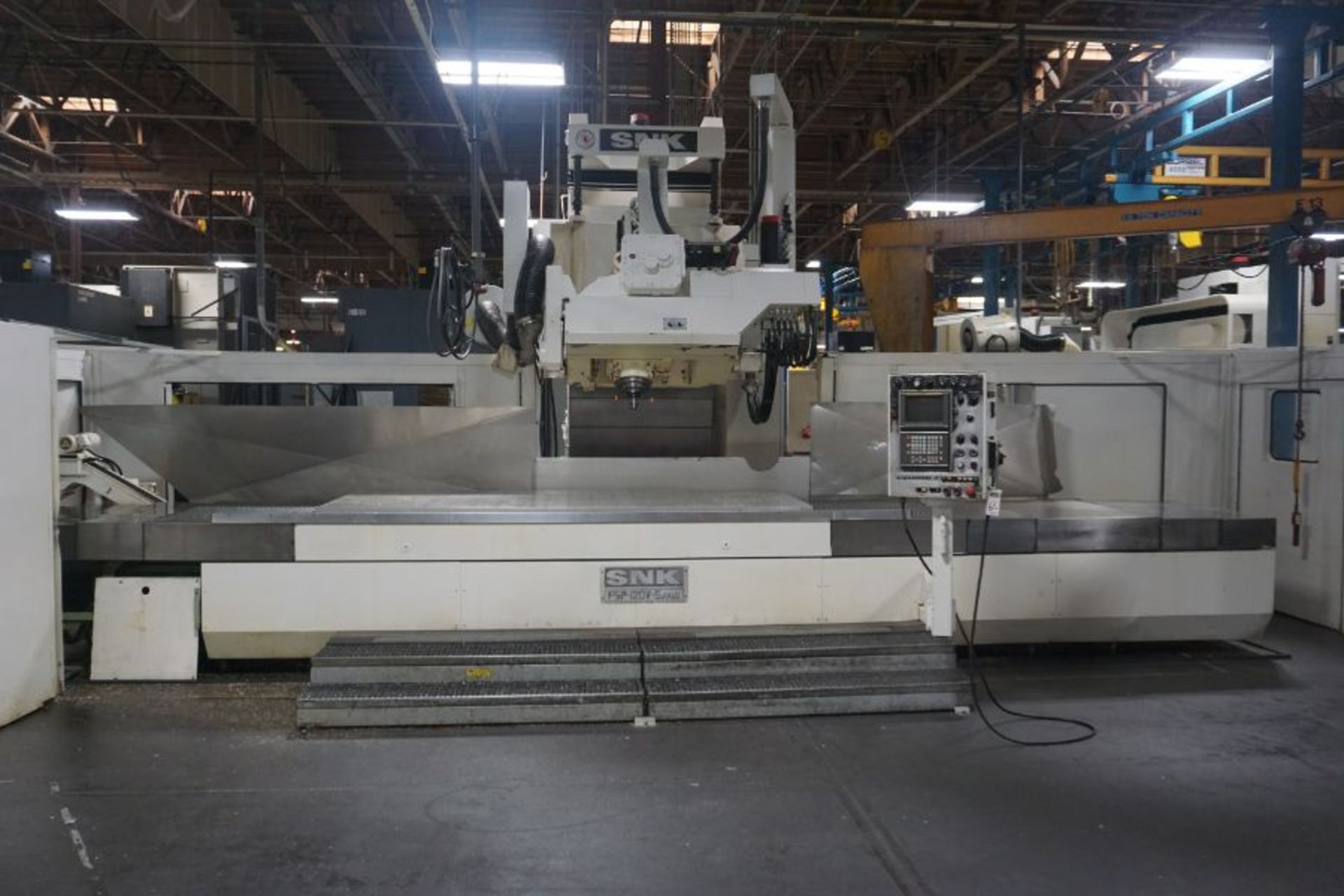 SNK FSP-120V 5-Axis CNC Profile Mill, Fanuc 16M, 120" x48" x 30", CAT50 - Image 2 of 4