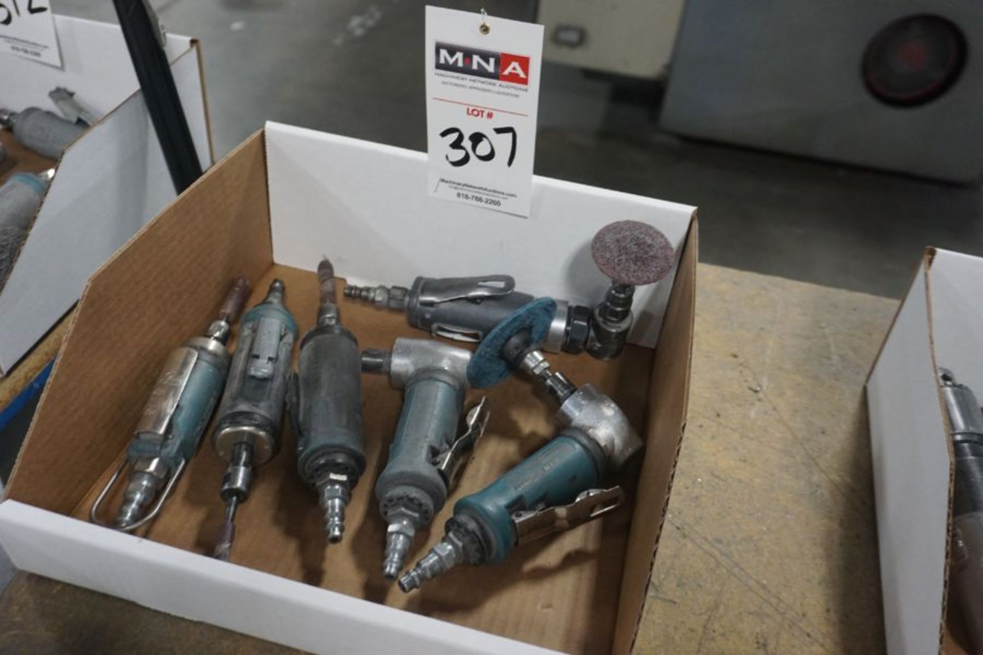 Assorted Pneumatic Grinders