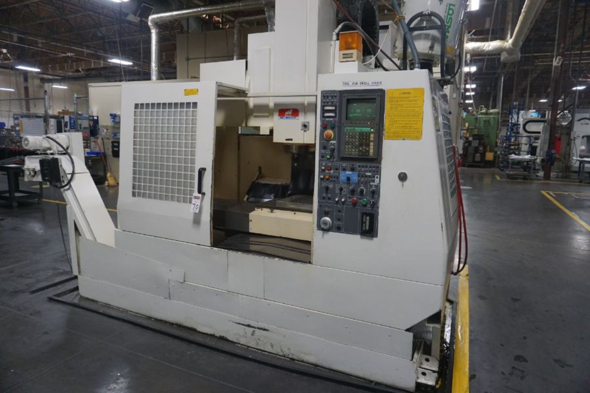 Matsuura MC-800VF Yasnak Control, 31” x 17” x 19” Travels, 40 Taper, 30 ATC, 8K RPM, s/n 94-0510744, - Image 3 of 7