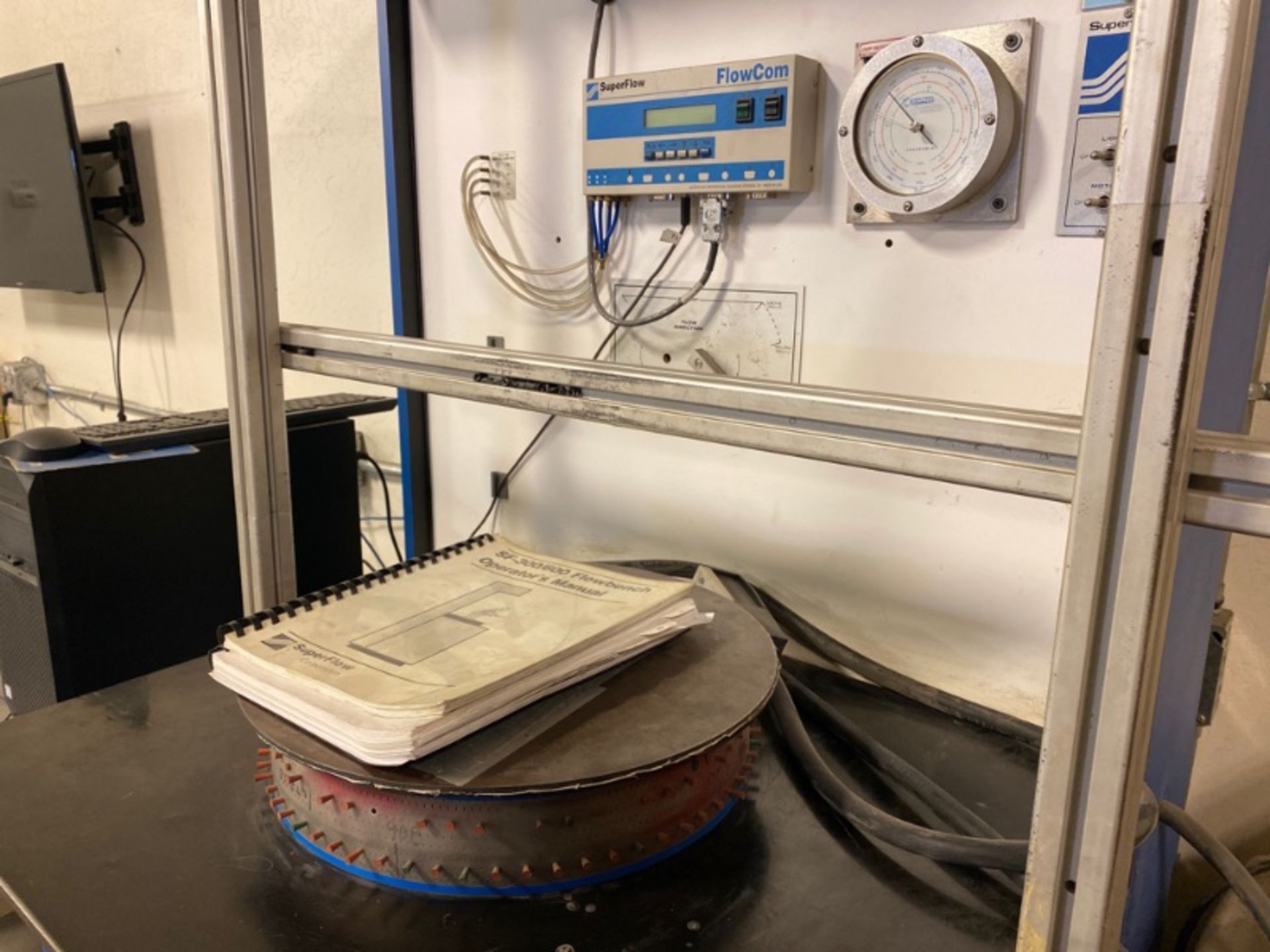 Superflow SF-600 Flow Bench Measurement Test System, s/n 6953 - Image 3 of 6