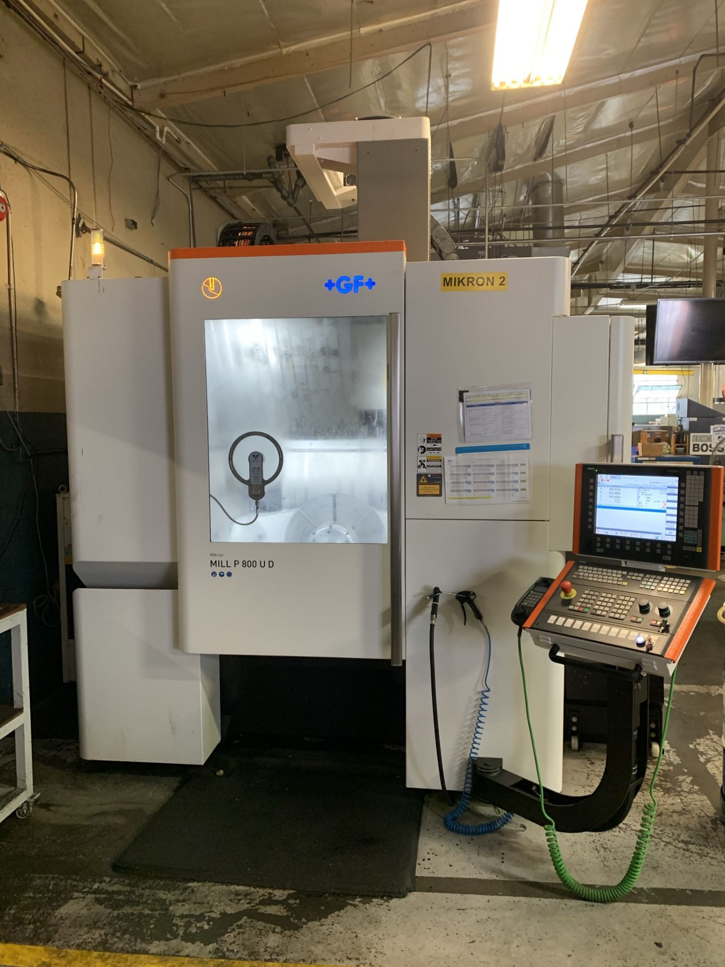 Mikron Mill P800 UD 5-axis Vertical Machining Center, New 2017
