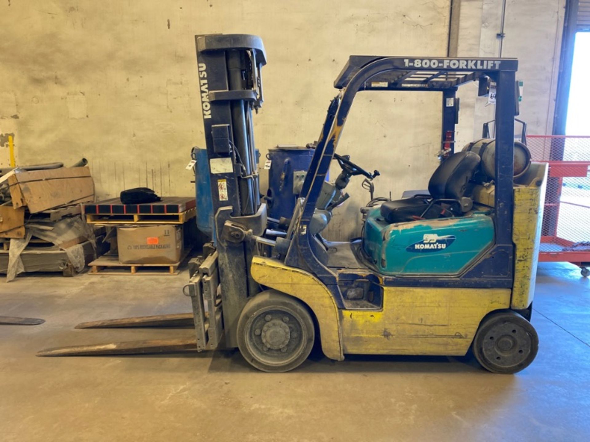 Komatsu FG35 3000 Lbs. Cap. Forklift, 12,507 Hrs. *Late Delivery*