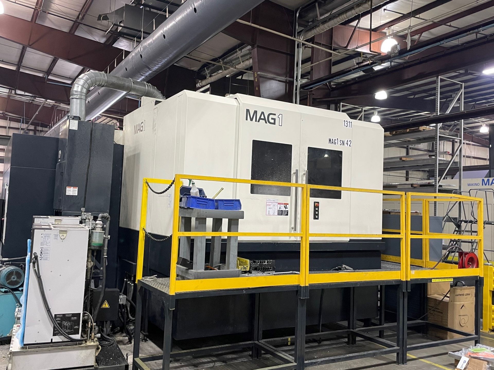 Makino MAG1 5-Axis High Speed Horizontal Machining Center, New 2012 - Image 2 of 6