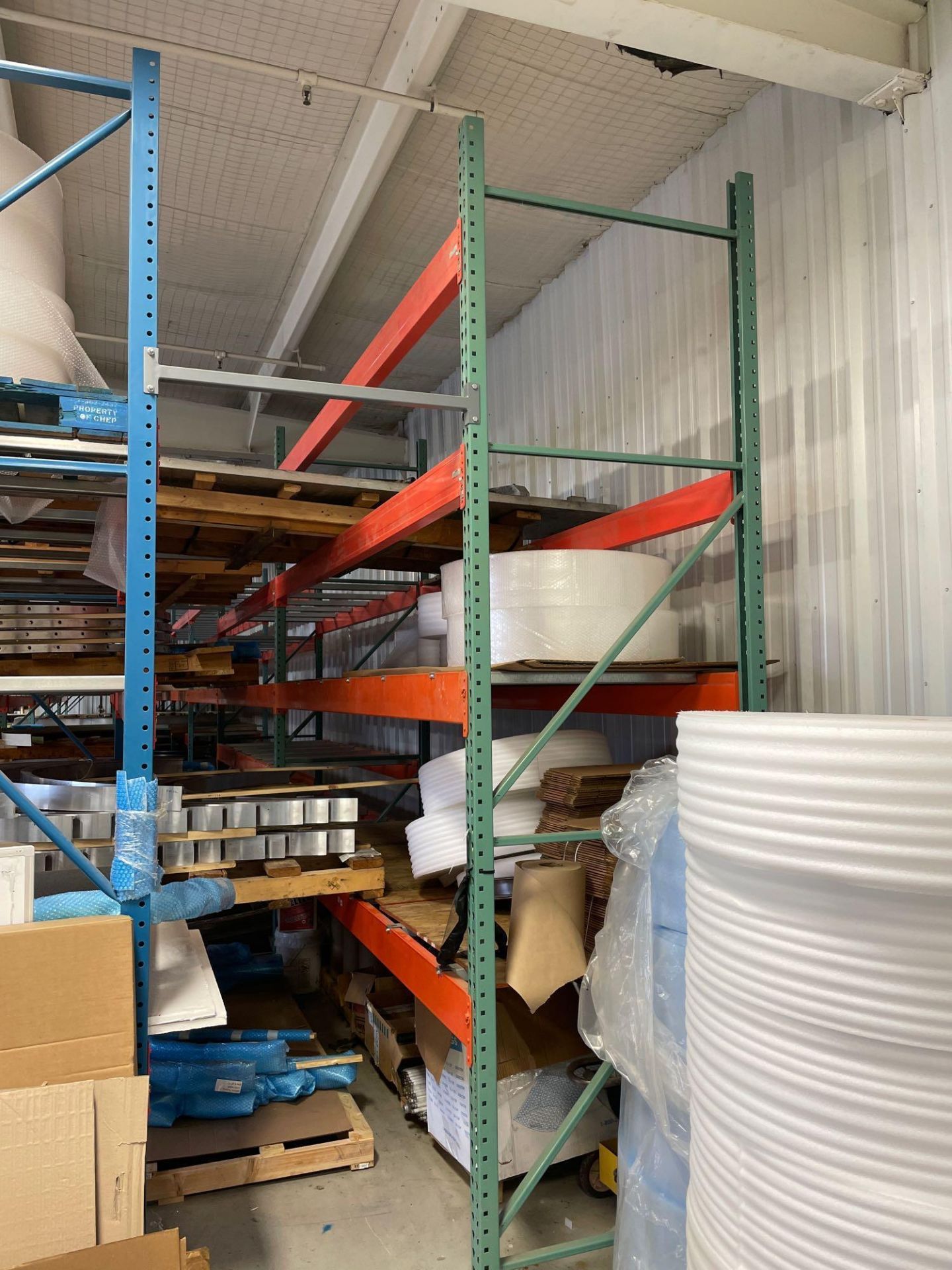 6 Sections Of Pallet Racks