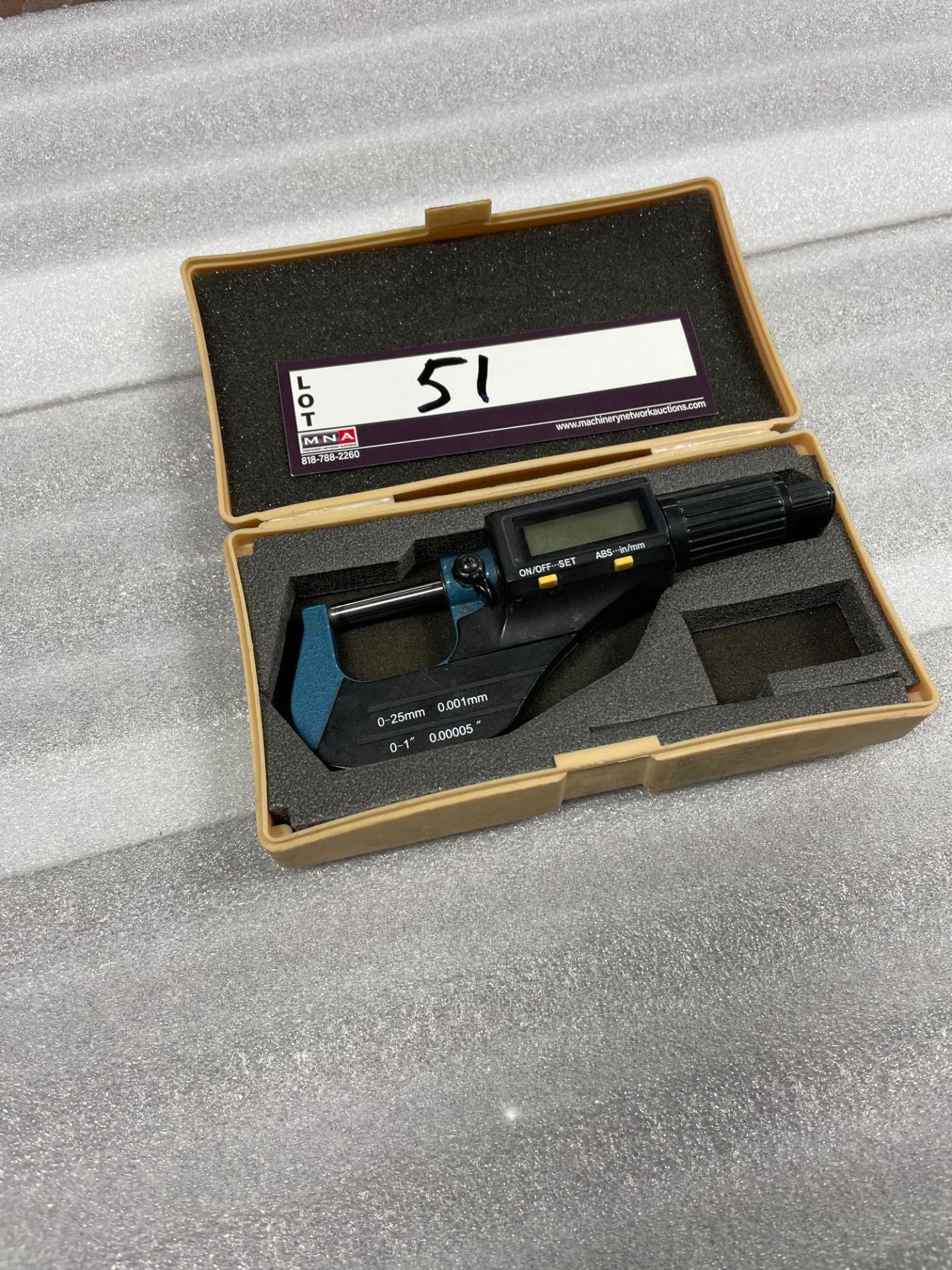 0-1" Digital Micrometer - Image 3 of 4