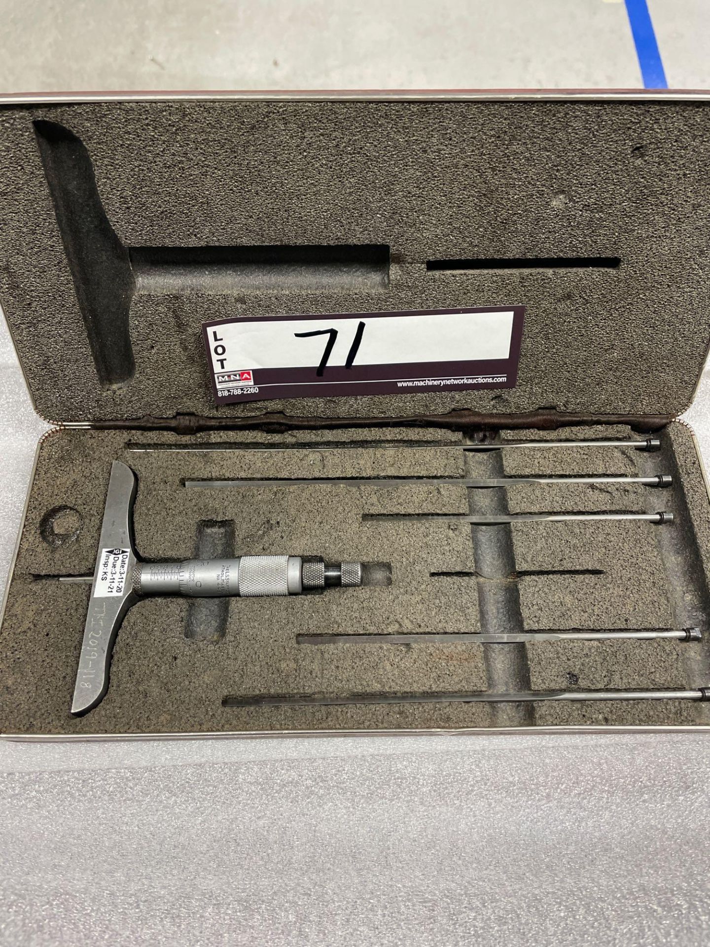 Starrett Depth Micrometer