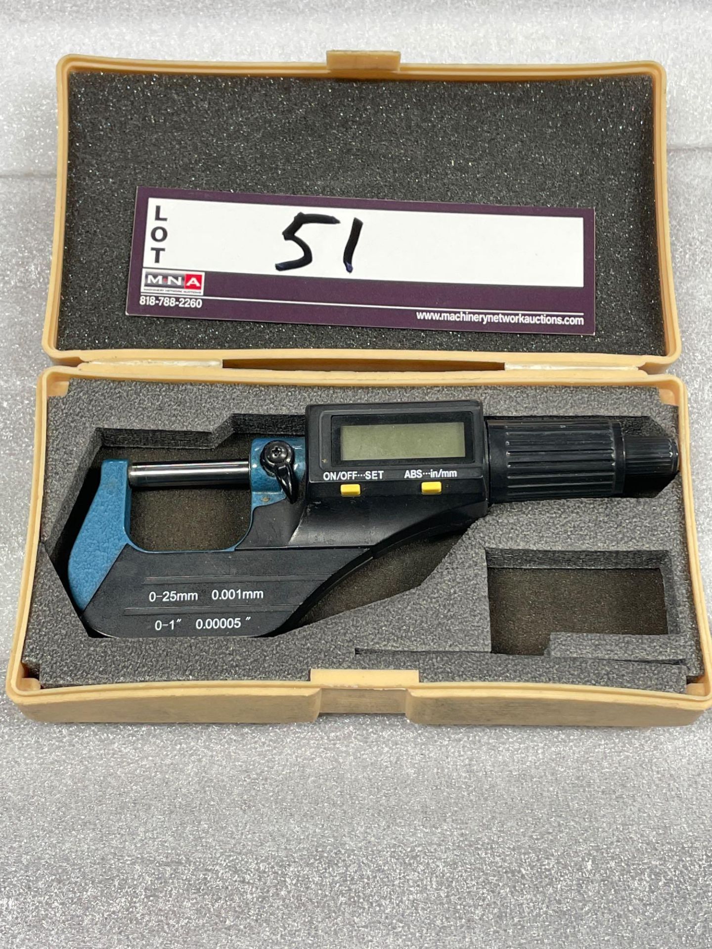 0-1" Digital Micrometer - Image 4 of 4