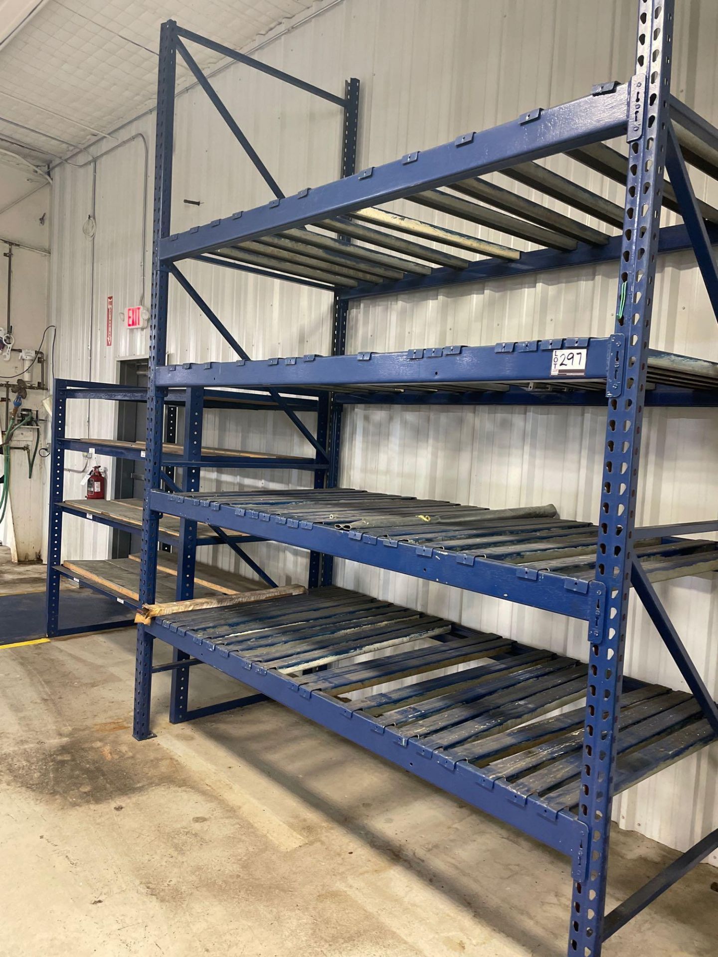 Two Sections of Pallet Racks