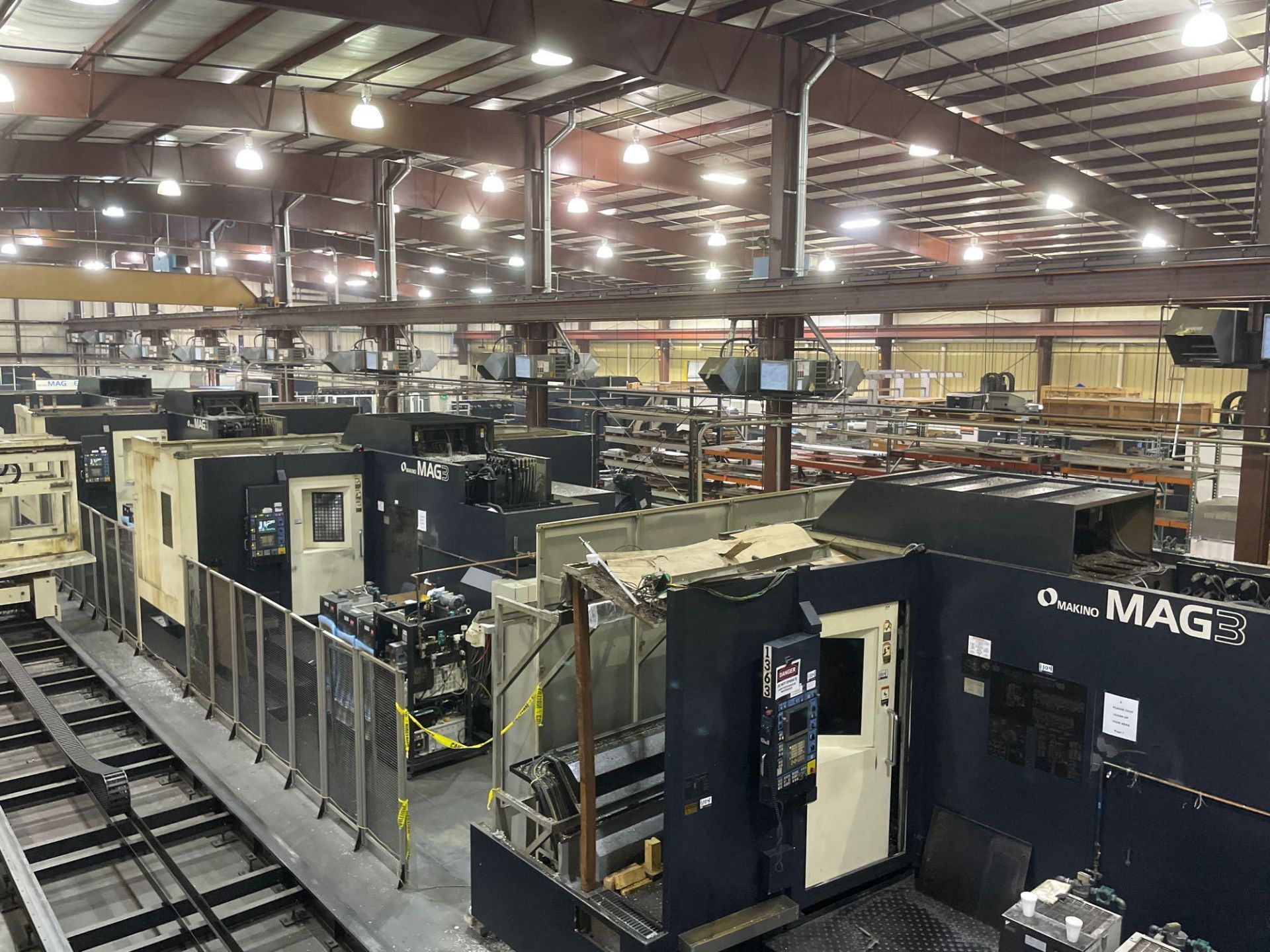 (2) Makino MAG3 5-Axis High Speed Horizontal Machining Cell, 12 A.P.C. Pallet System, as New as 2008 - Image 2 of 6