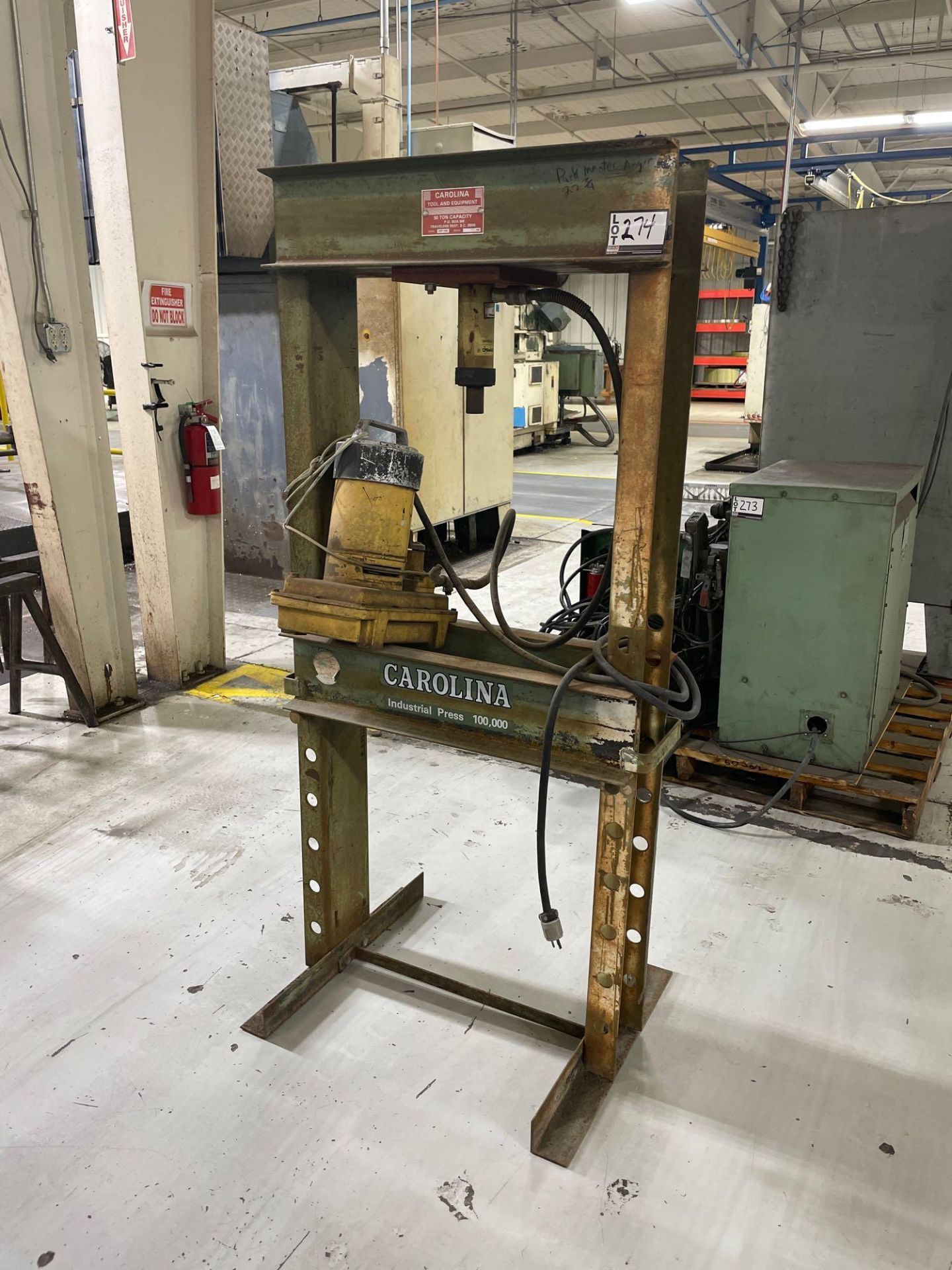 Carolina H Frame press