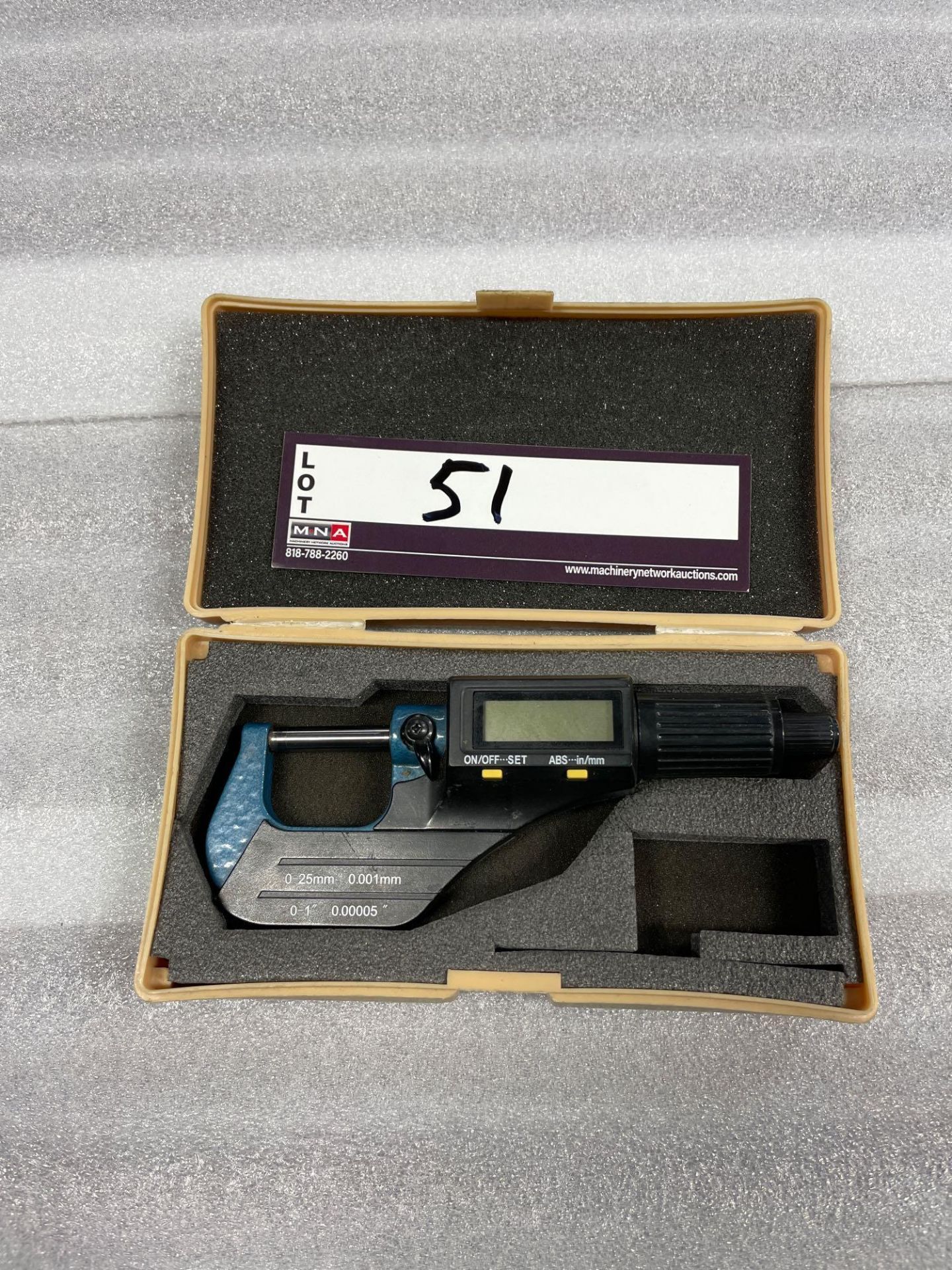 0-1" Digital Micrometer