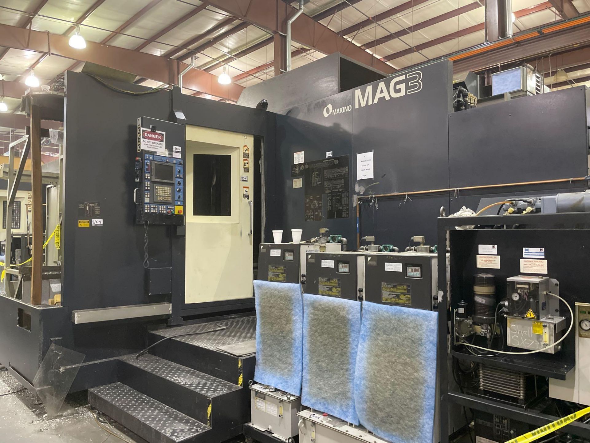 Makino MAG3 5-Axis High Speed Horizontal Machining Center, Makino Professional 5 5-Axis Control, 118