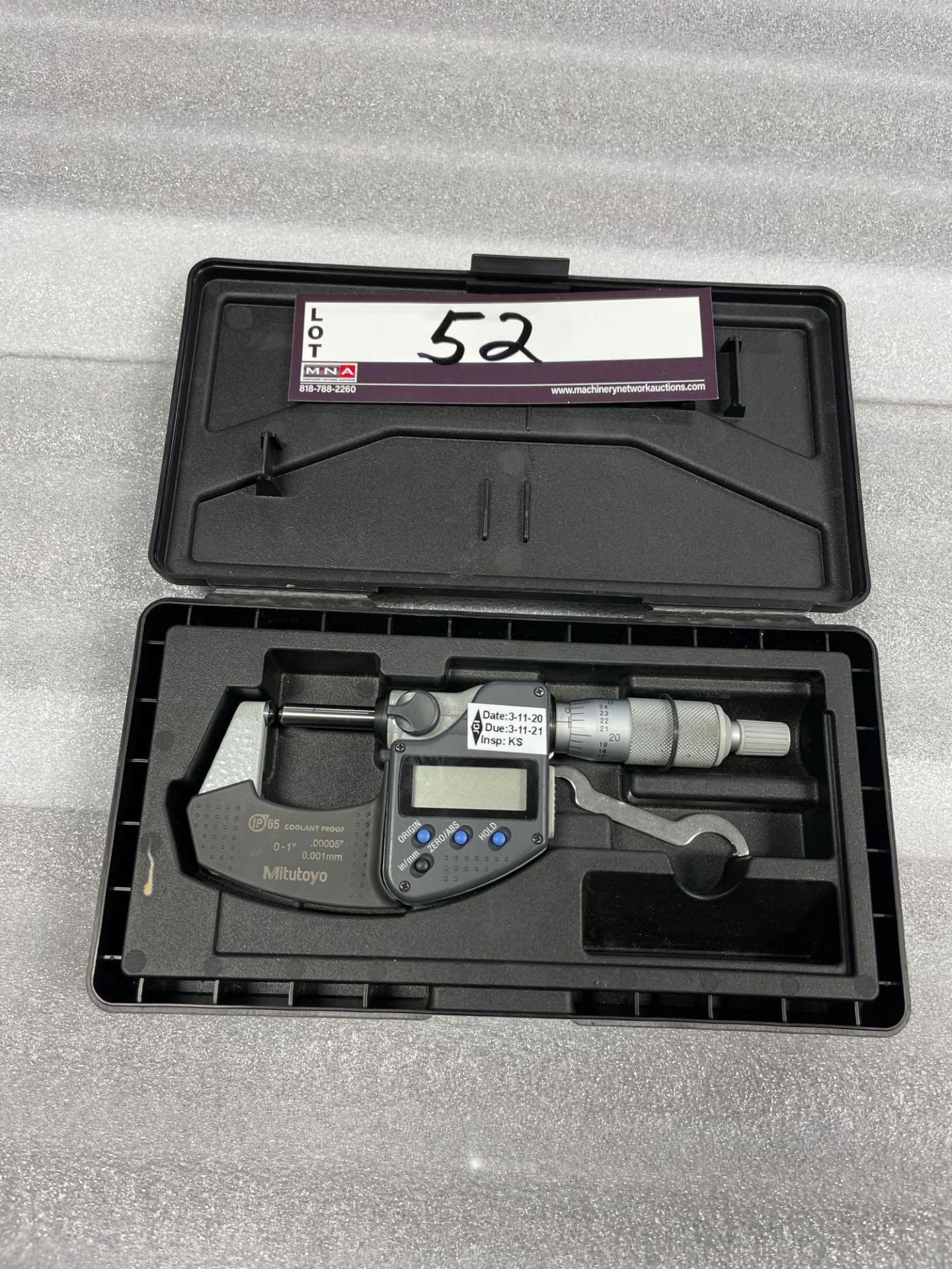 Mitutoyo 0-1" Digital Micrometer