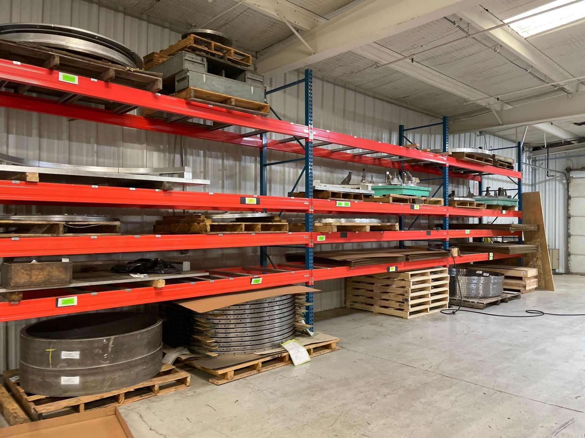 3 Sections Of Pallet Racks