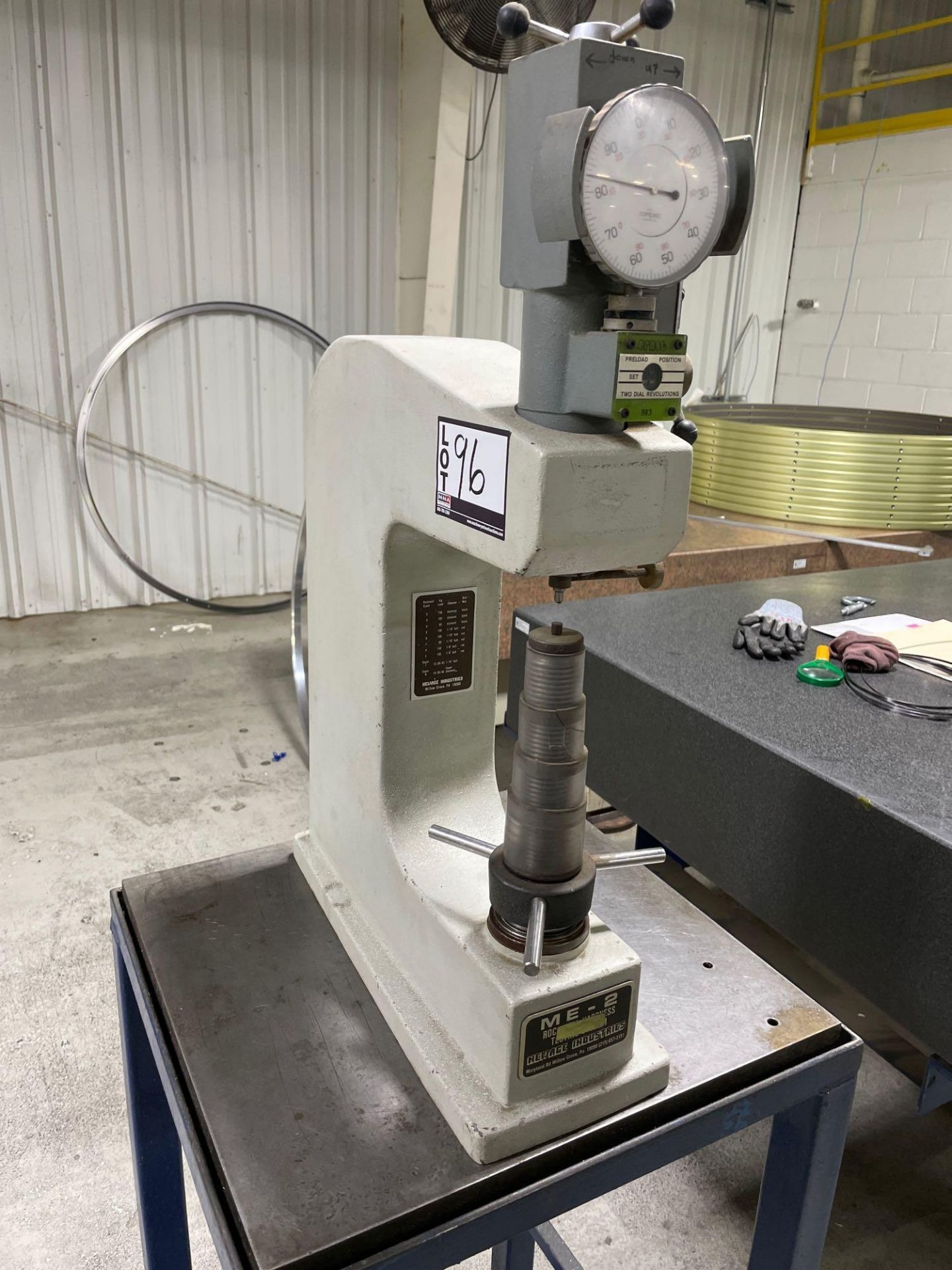 Newage Industries ME-2 Hardness Tester - Image 2 of 3