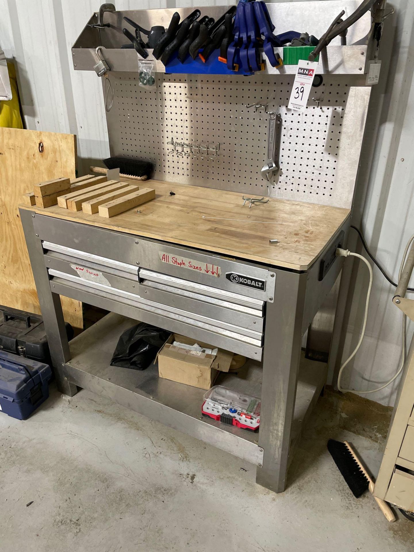 Kobalt Stainless Steel Work Bench - Image 2 of 3